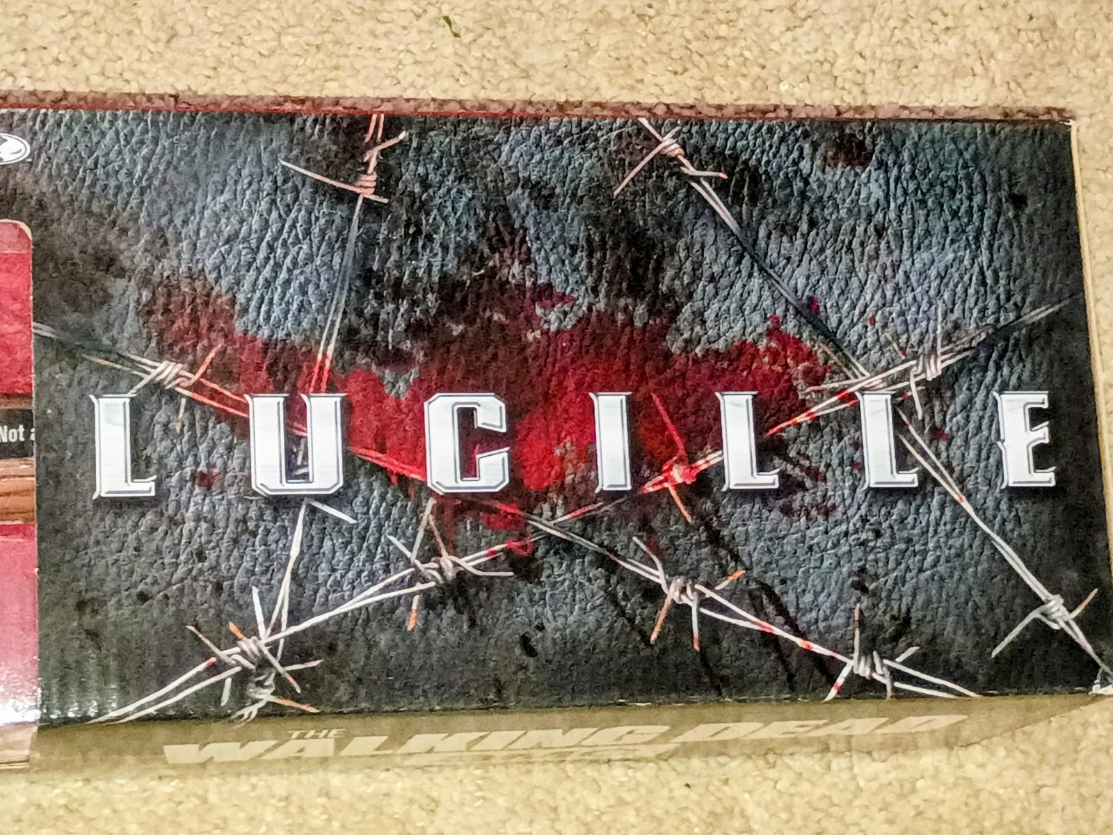 todd mcfarlane — Todd McFarlane Signed Autographed Lucille Bat TheWalkingDead Full Size Replica, image 4