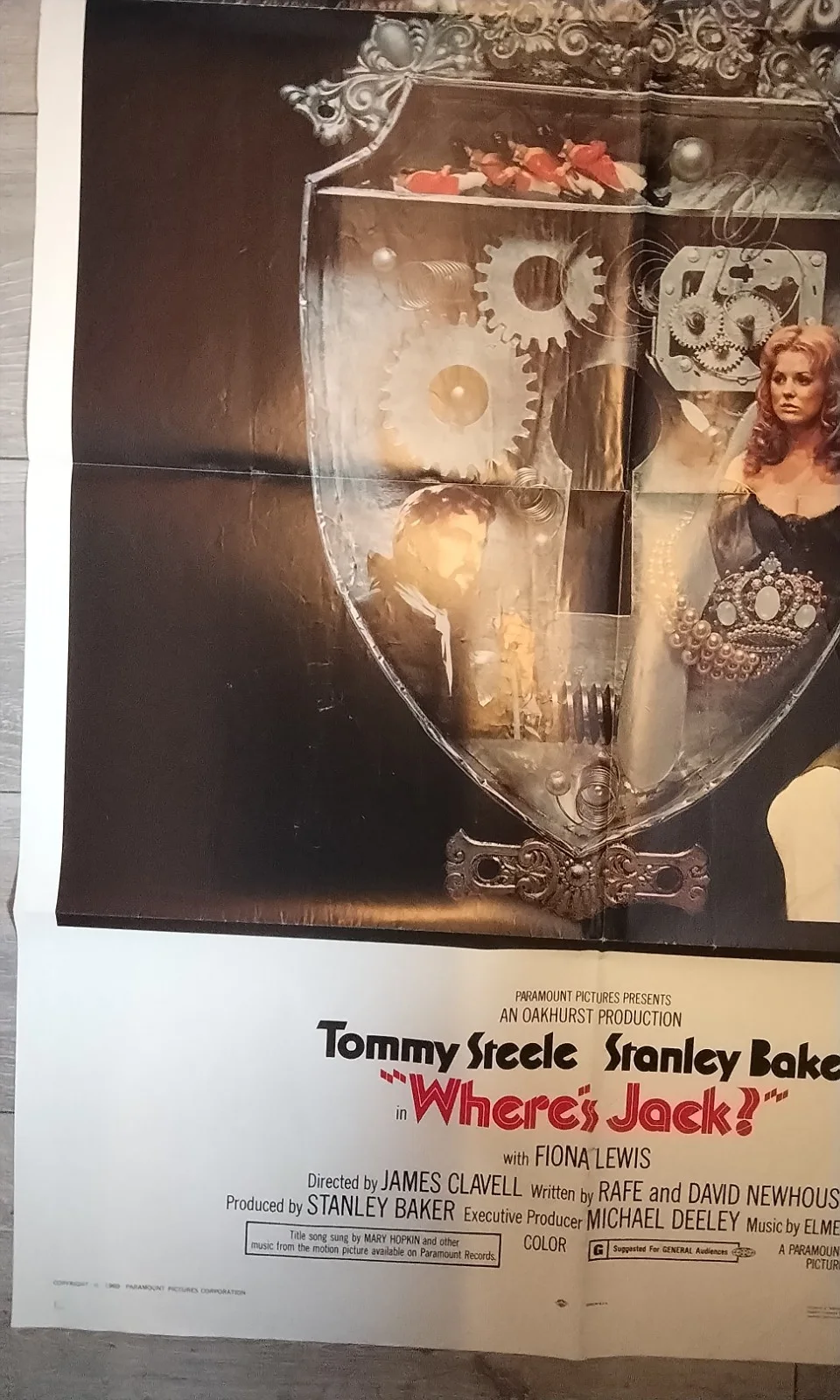 WHERE'S JACK, US ONE. SHEET POSTER, TOMMY STEELE, image 4
