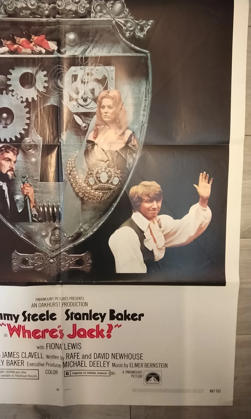 WHERE'S JACK, US ONE. SHEET POSTER, TOMMY STEELE, image 5