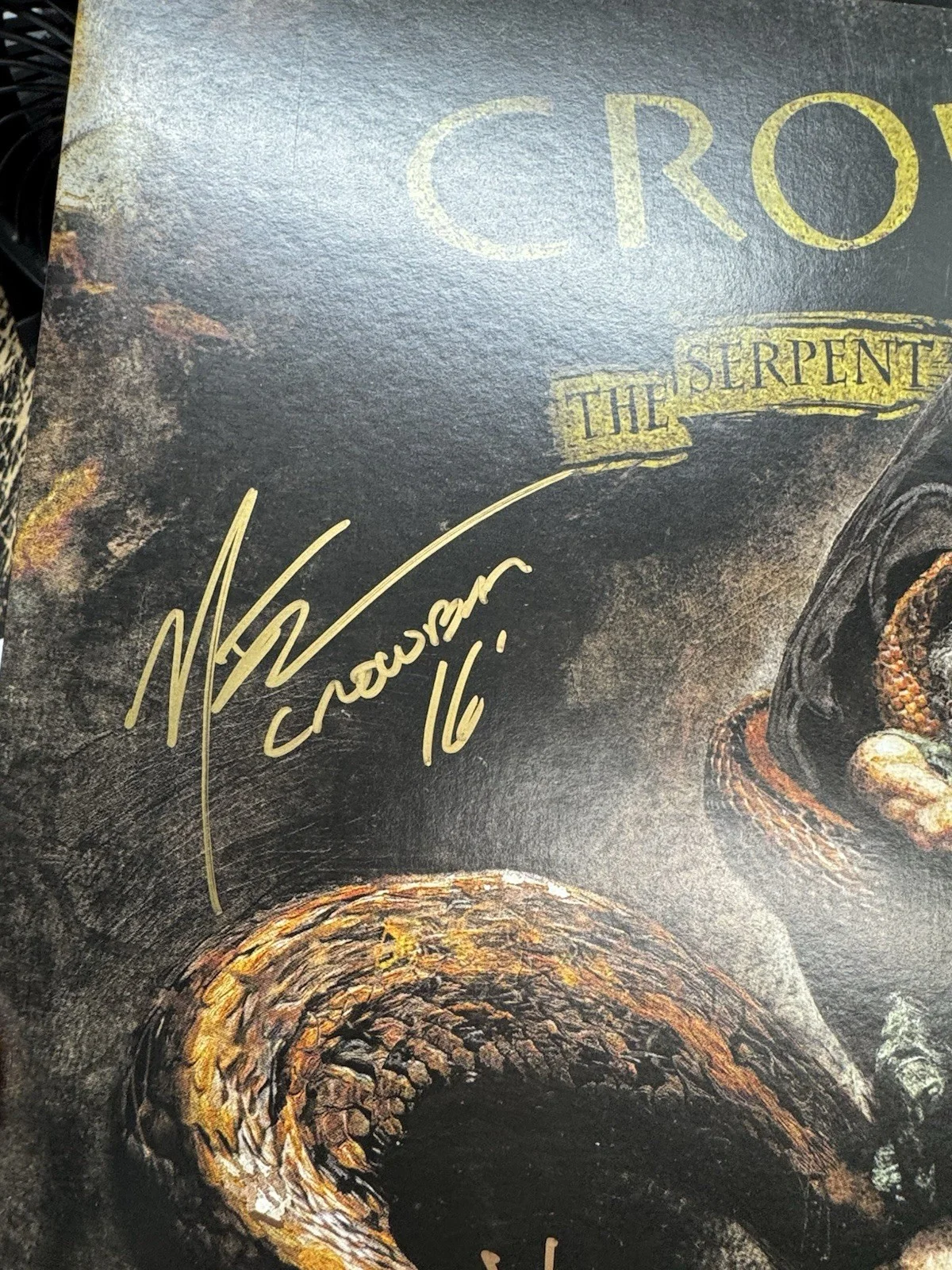 Crowbar Band The Serpent Only Lies Signed Album Vinyl W/ Signed Photo Lot Kirk, изображение 5