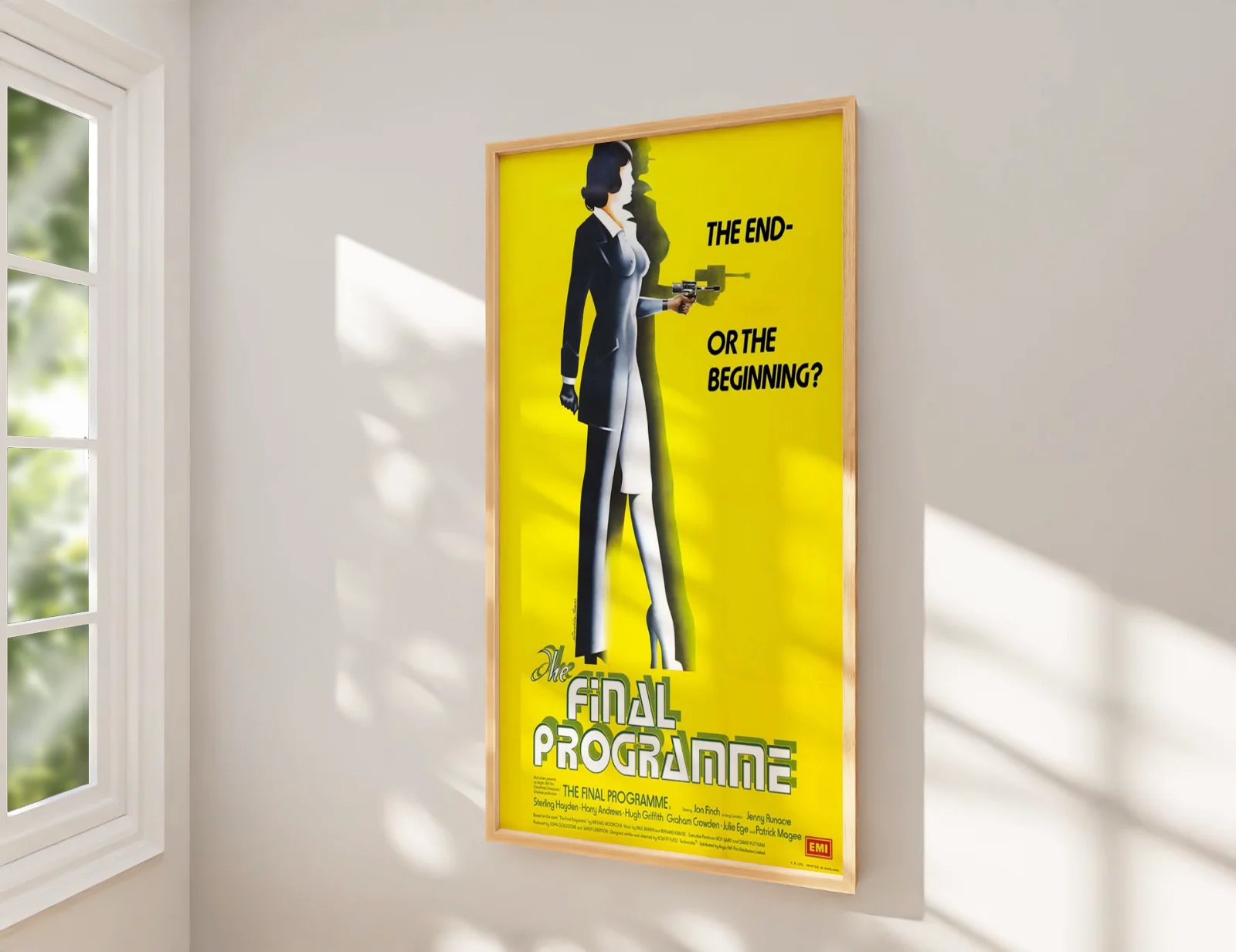The Final Programme 1973 - British Sci-Fi - Restored 27.2" x 41" US One Sheet, image 2