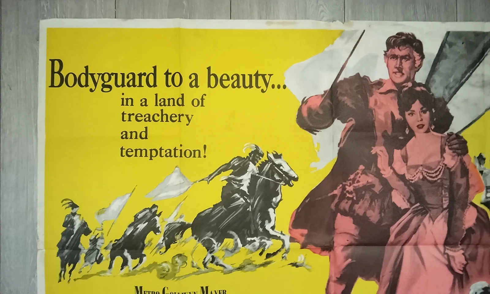 SWORDSMAN OF SIENA, 1962 UK QUAD POSTER, STEWART GRANGER, изображение 3