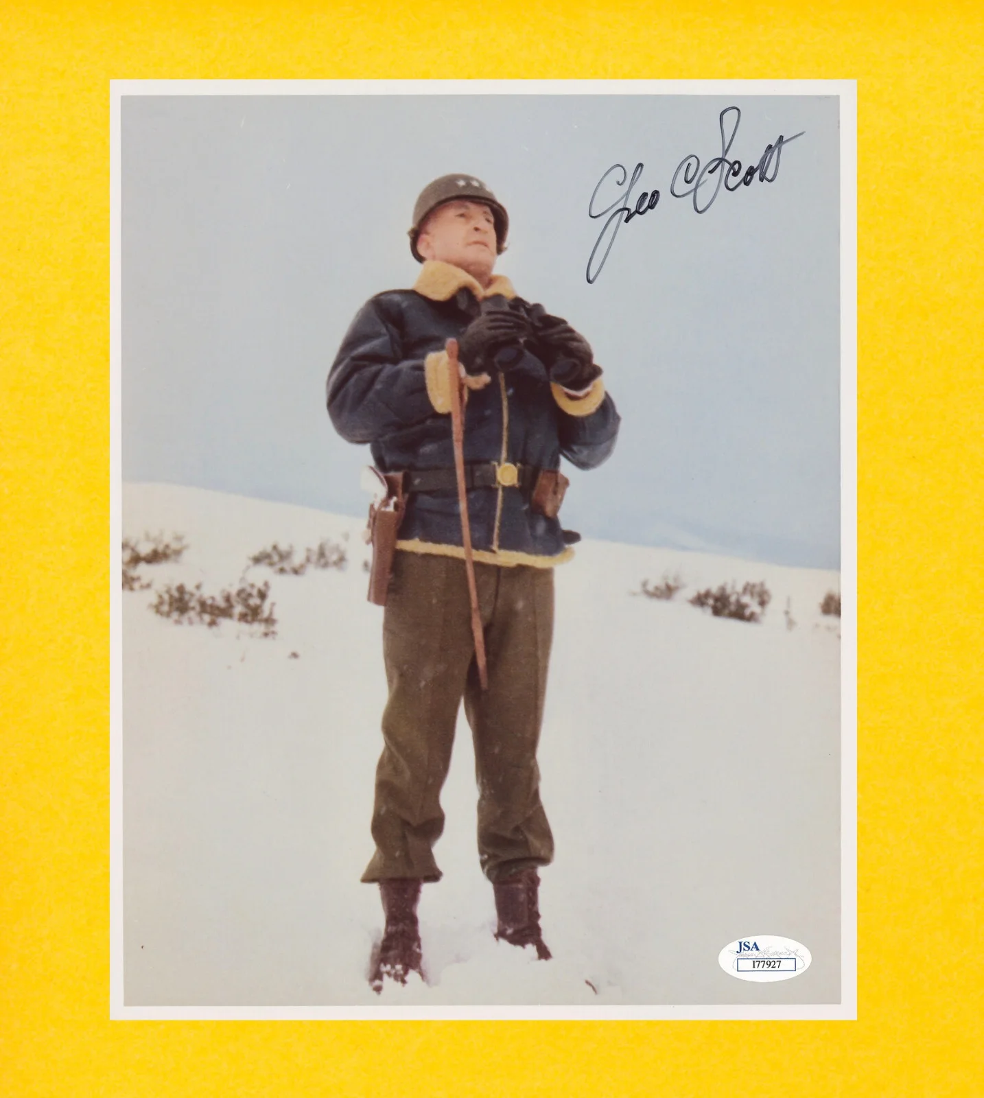 George C. Scott — George C Scott Signed JSA COA Autographed 8X10 Patton Photo Autograph Auto D1999, изображение 3