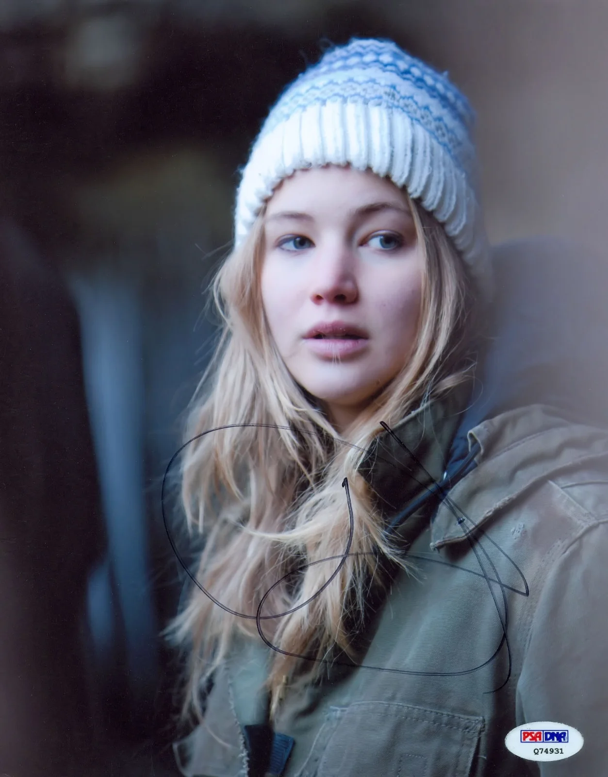 Jennifer Lawrence — Jennifer Lawrence Signed PSA/DNA COA Autographed 8X10 Movie Photo Autograph Auto