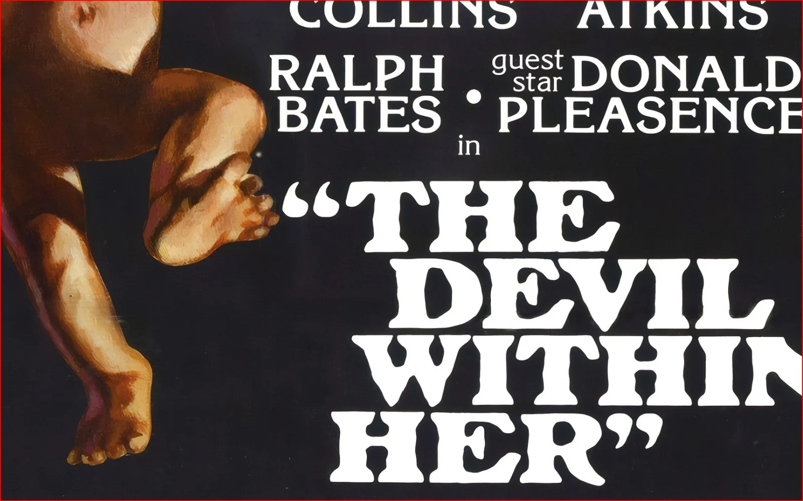 The Devil Within Her 1975 - Horror Drama - Restored 27.2" x 41" US One Sheet, image 3