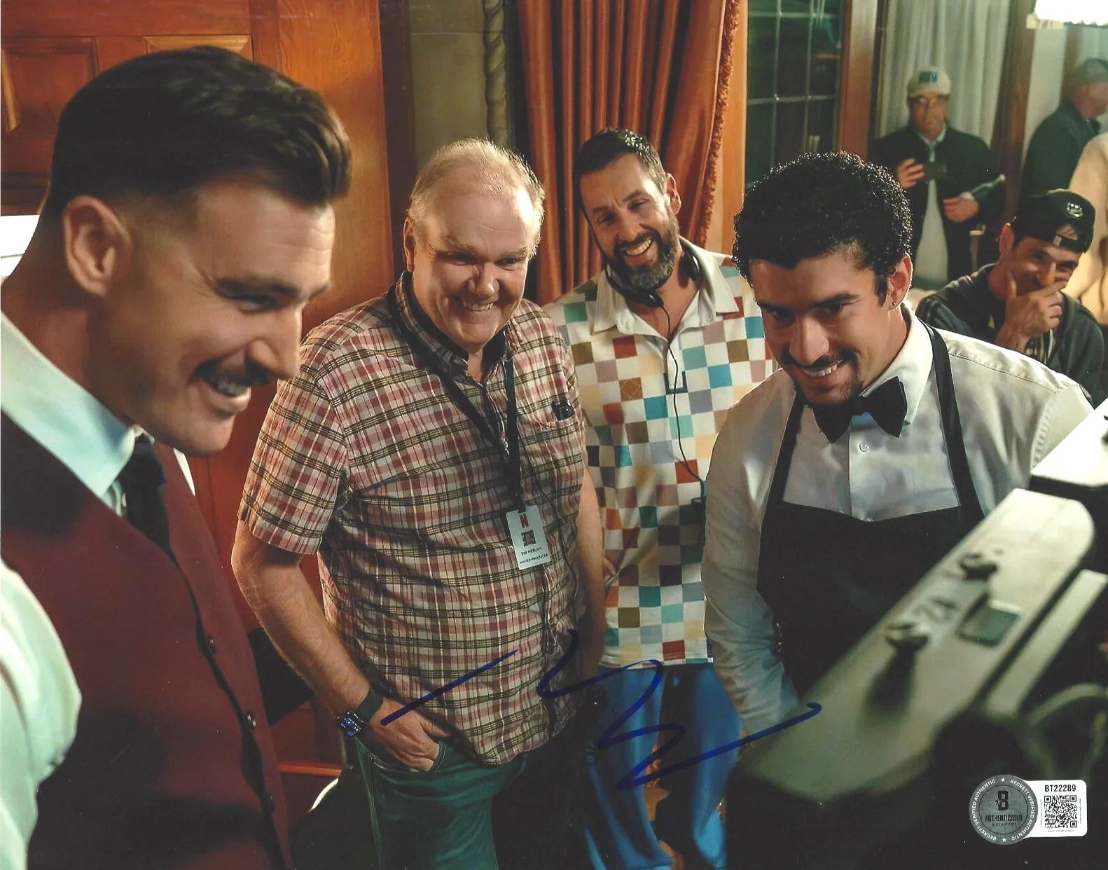 WRITER TIM HERLIHY SIGNED HAPPY GILMORE 2 8x10 MOVIE PHOTO BECKETT BAS COA, изображение 2