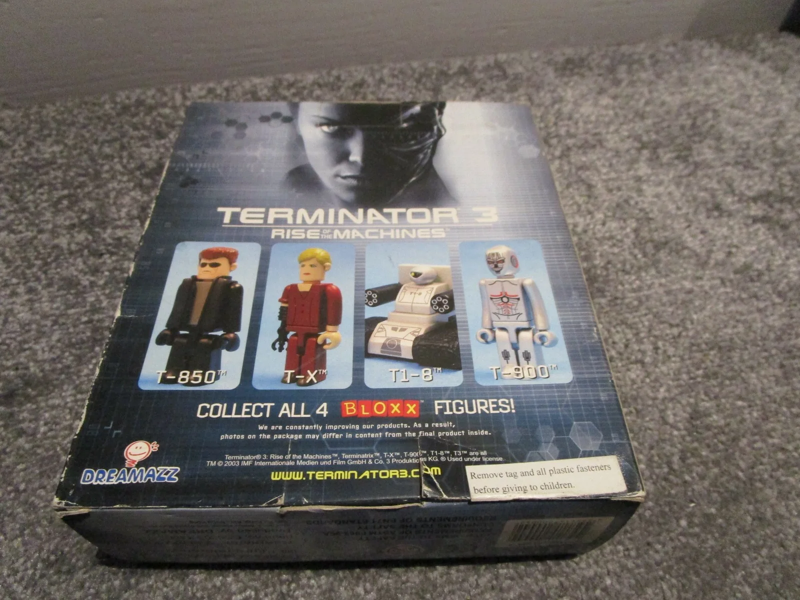 Terminator 3 Rise Of The Machines ~BLOXX Figures Dreamazz - 2003 NEW IN BOX, image 3