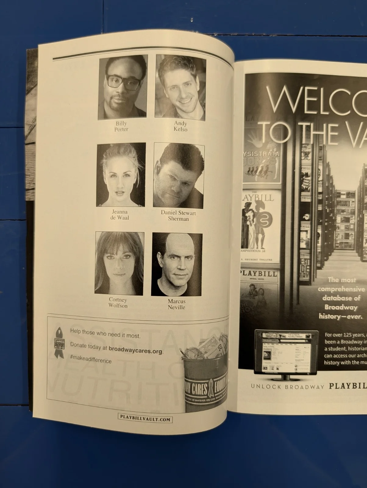 Billy Porter — SIGNED BILLY PORTER (Lola) - Kinky Boots Broadway Playbill - Nov 2015, изображение 3