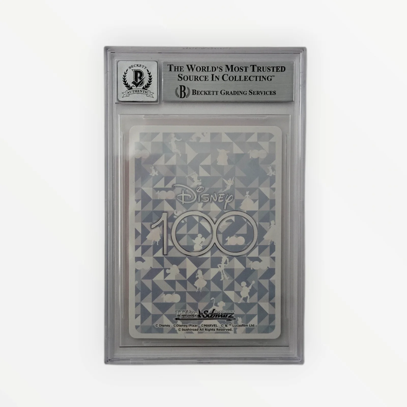 Tress MacNeille — Tress MacNeille Signed Card Disney Daisy Duck Autograph Weiss Schwarz Beckett 29, изображение 2
