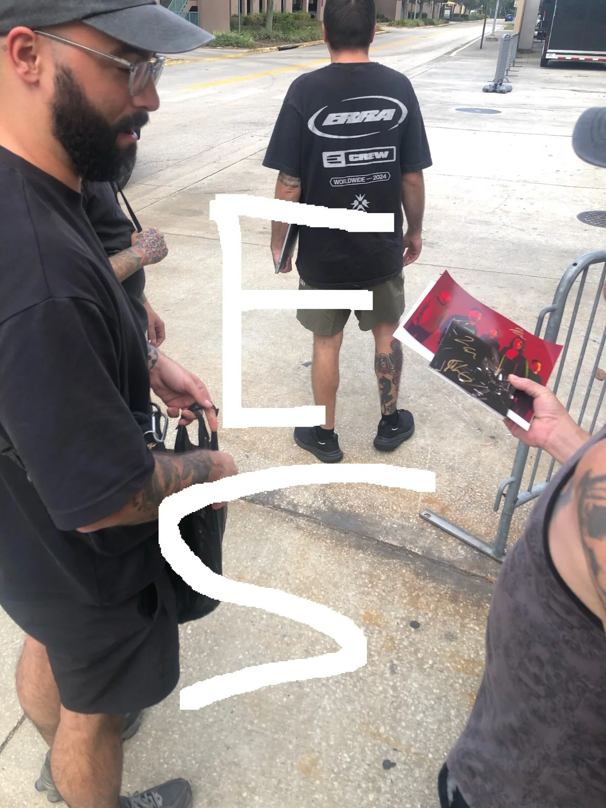 ERRA SIGNED CD NEON DRIFT ARGUMENT IMPULSE Silence Outlives the Earth PROOF JSA, image 4