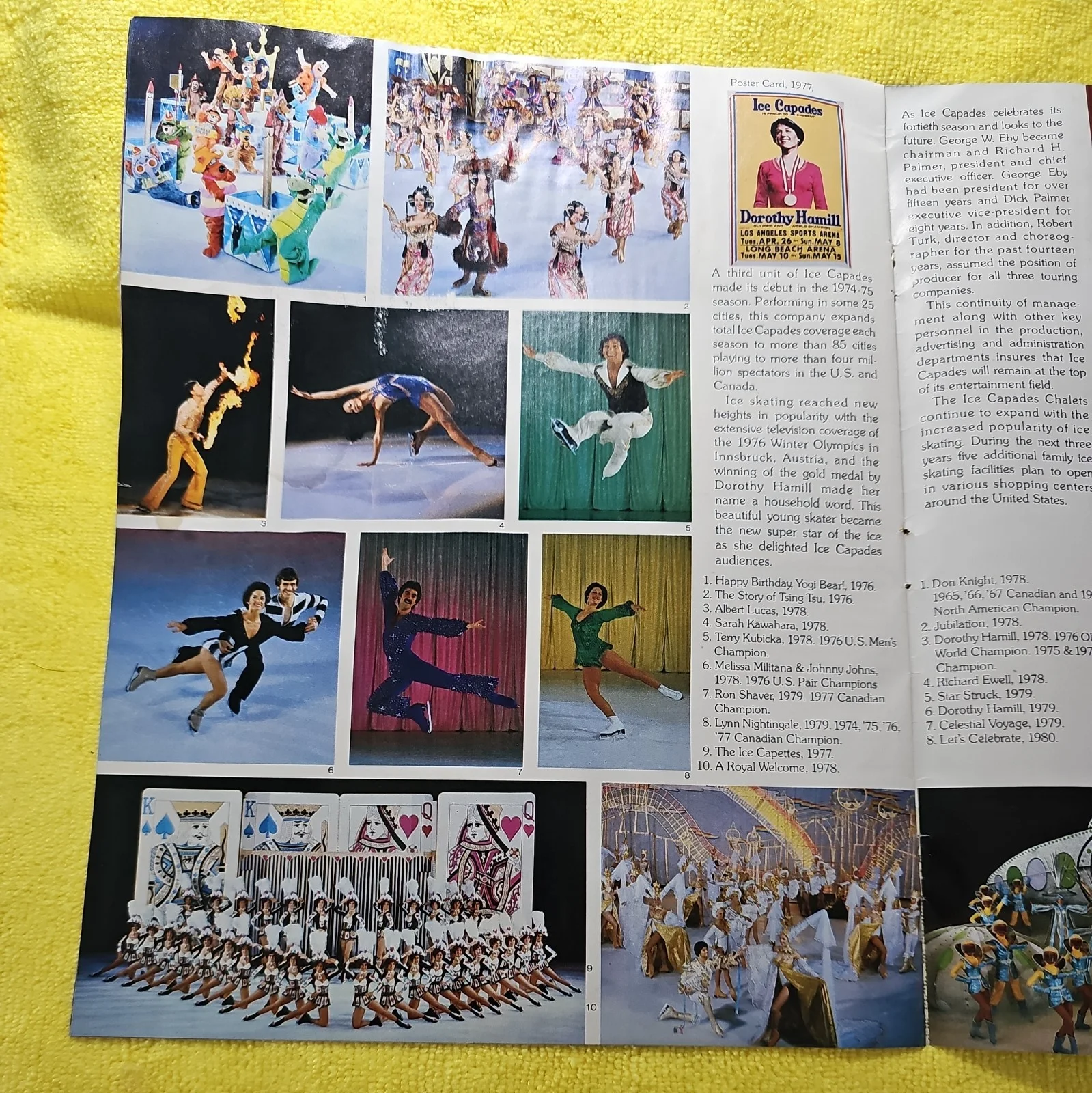 1974 & 79 Ice Capades Programmes See Photos detail & many U.S.A Press Cuttings., image 5