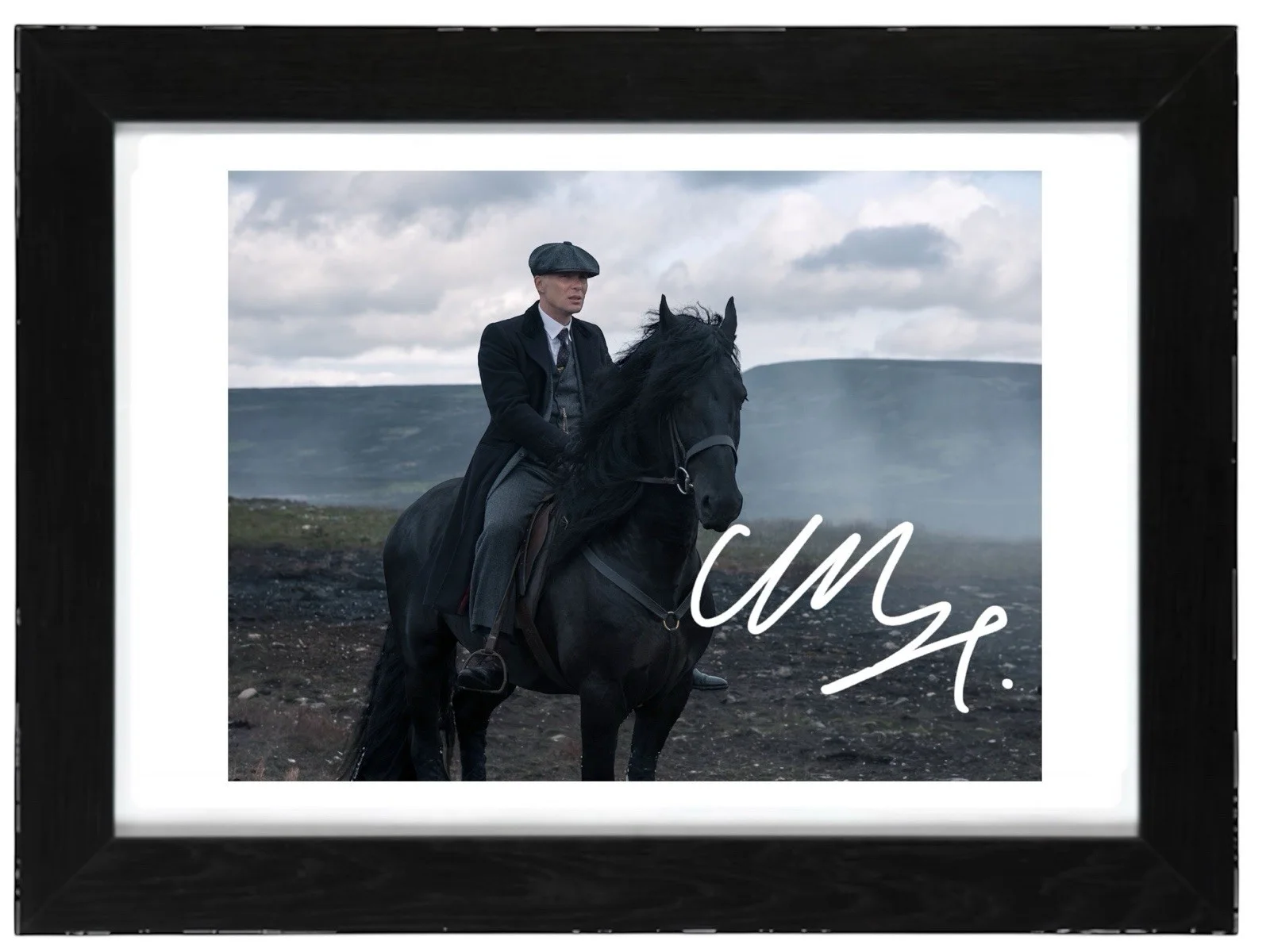 Cillian Murphy Signed Autograph PHOTO Pre Print 6x4/A4/ Framed Peaky Blinders, изображение 2