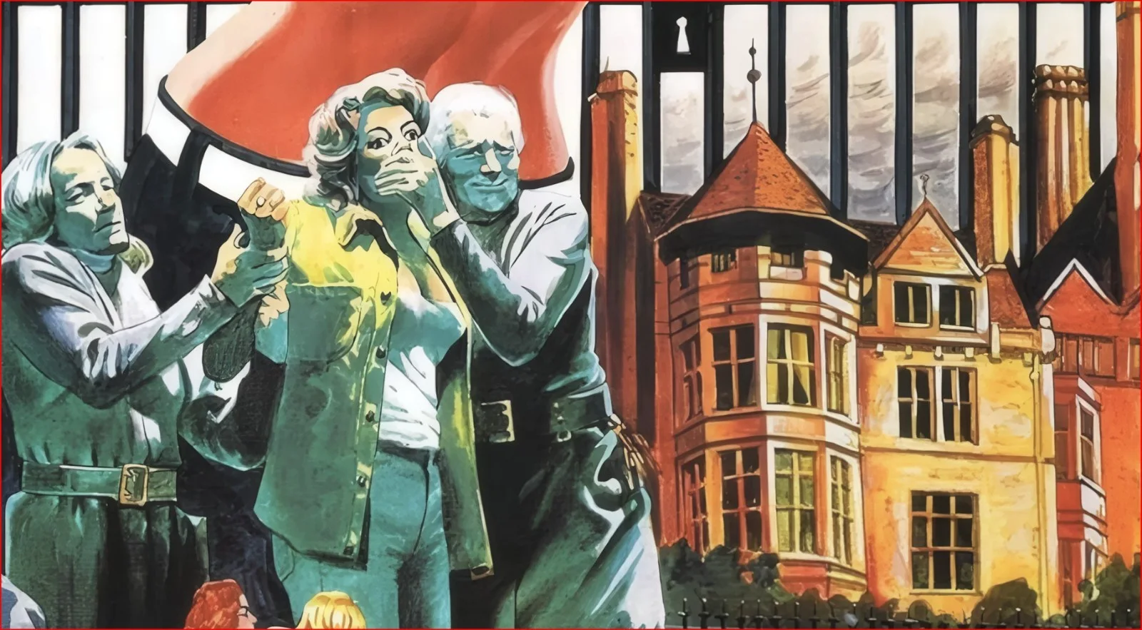 House Of Whipcord 1974 Pete Walker Horror - Restored 27.2" x 41" US One Sheet, изображение 4