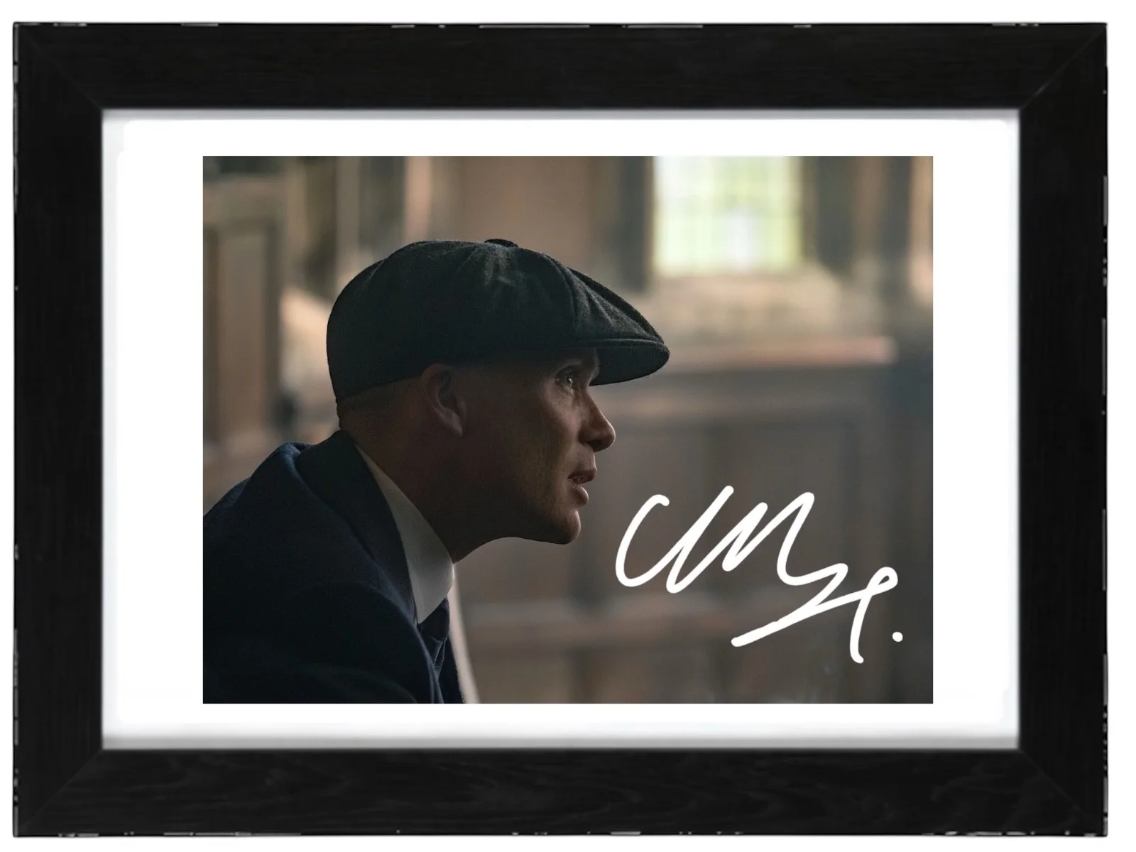 Cillian Murphy Signed Autograph PHOTO Pre Print 6x4/A4/ Framed Peaky Blinders, image 3