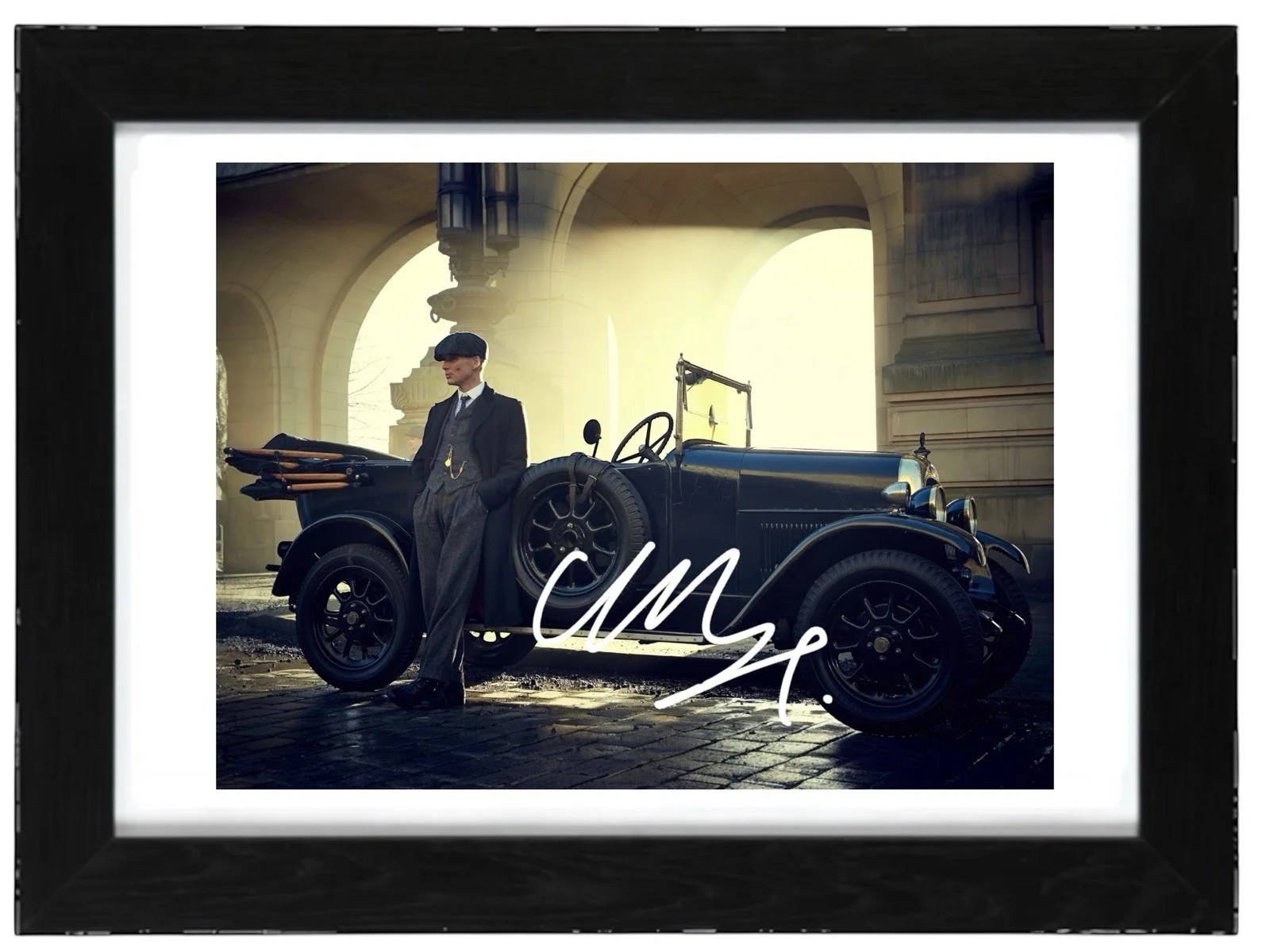 Cillian Murphy Signed Autograph PHOTO Pre Print 6x4/A4/ Framed Peaky Blinders, image 2