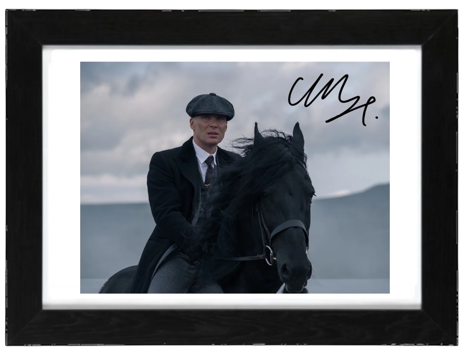 Cillian Murphy Signed Autograph PHOTO Pre Print 6x4/A4/ Framed Peaky Blinders, изображение 3
