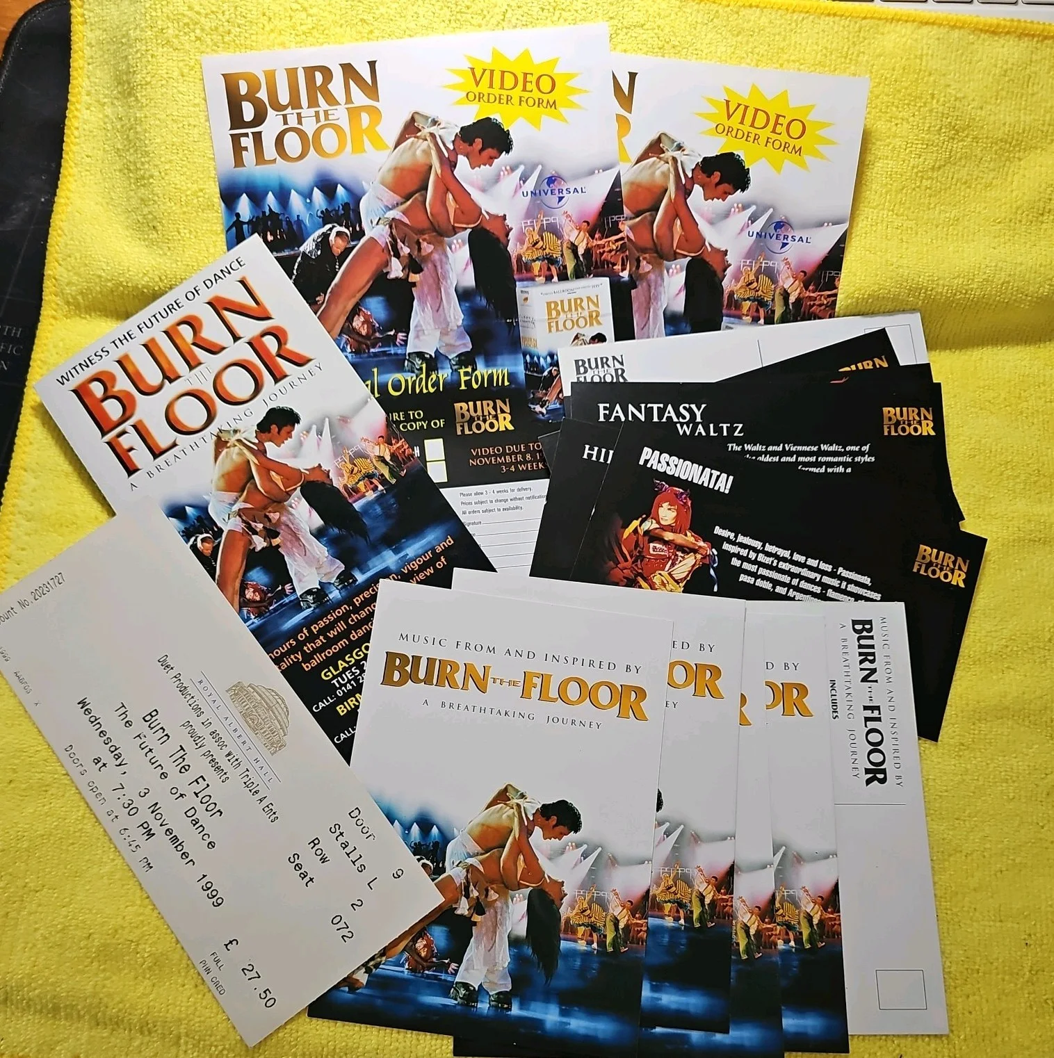 Promo Set for ''Burn The Floor'' 1999-2000 World Tour, See Listing for Details., image 2