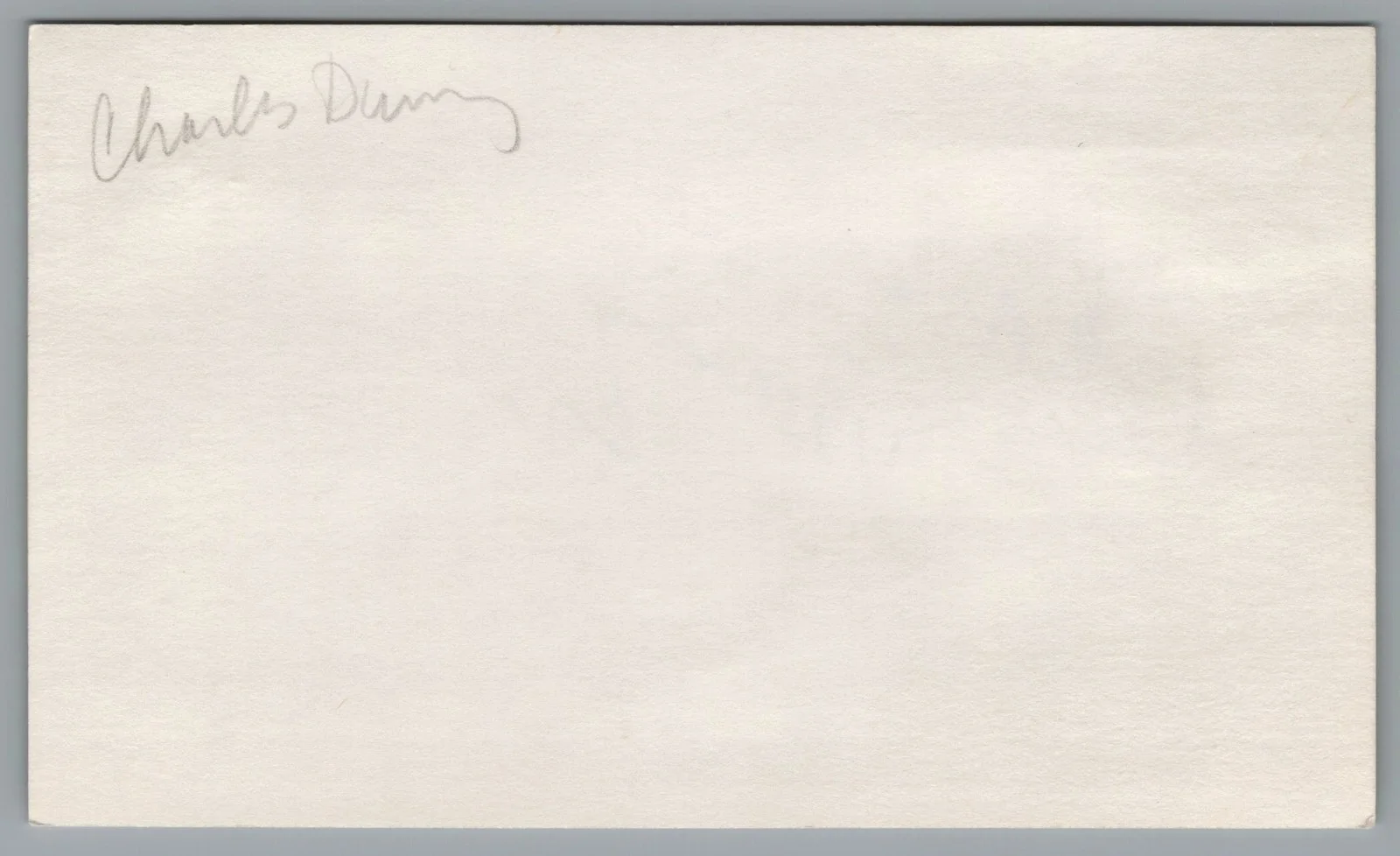 Charles Durning — Charles Durning Signed 3x5 Index Card Dog Day Afternoon Autographed, изображение 2