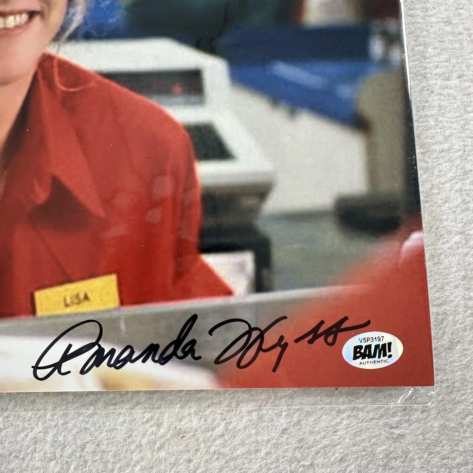 Amanda Wyss — AMANDA WYSS Autographed Signed BAM COA 8x10 Photo Actress Ridgemont High Lisa, image 2