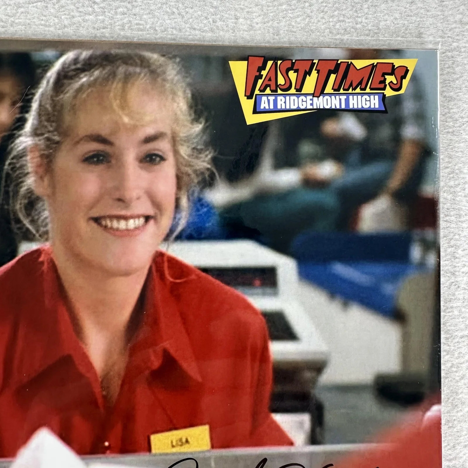 Amanda Wyss — AMANDA WYSS Autographed Signed BAM COA 8x10 Photo Actress Ridgemont High Lisa, image 3