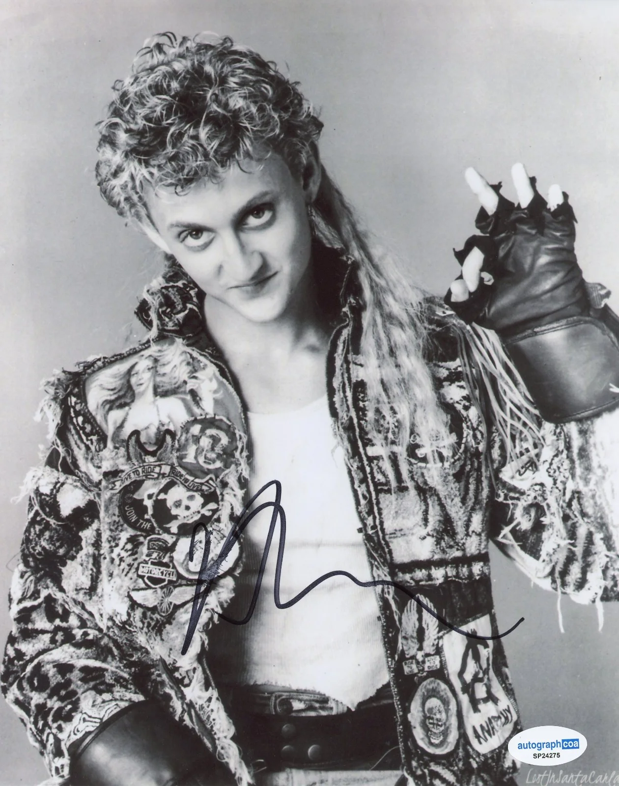 Alex Winter — Alex Winter Signed BILL & TED EXCELLENT ADVENTURE 8x10 Photo EXACT Proof ACOA B, изображение 2