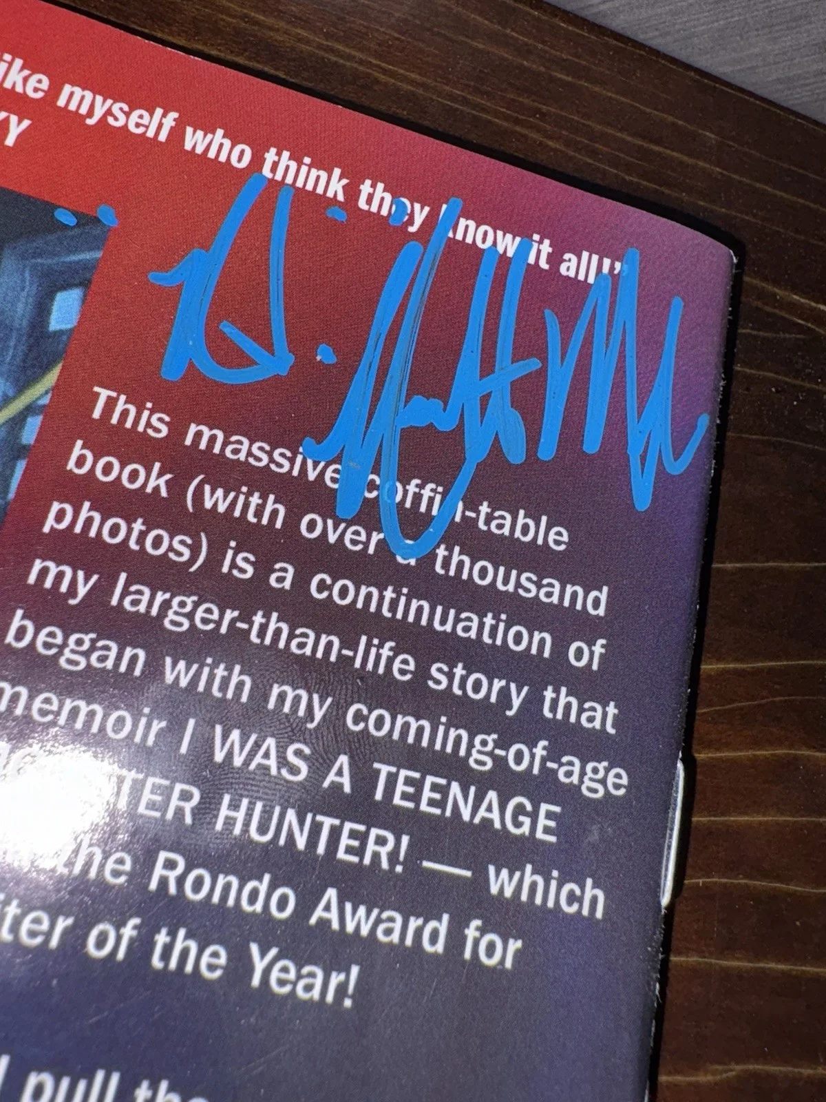 Sam Irvin, Stan Chido, Josh — Signed / Autographed Killer Clowns From Outer Space Harrod Blank and more!, image 3