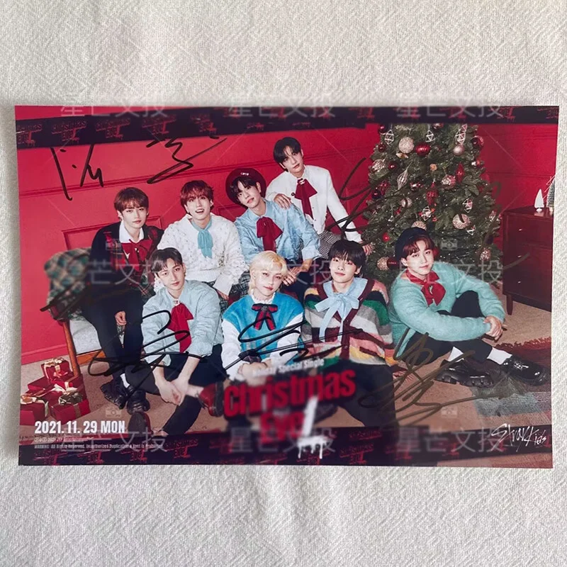 STRAY KIDS Autographed Signed Photo Collection, image 3