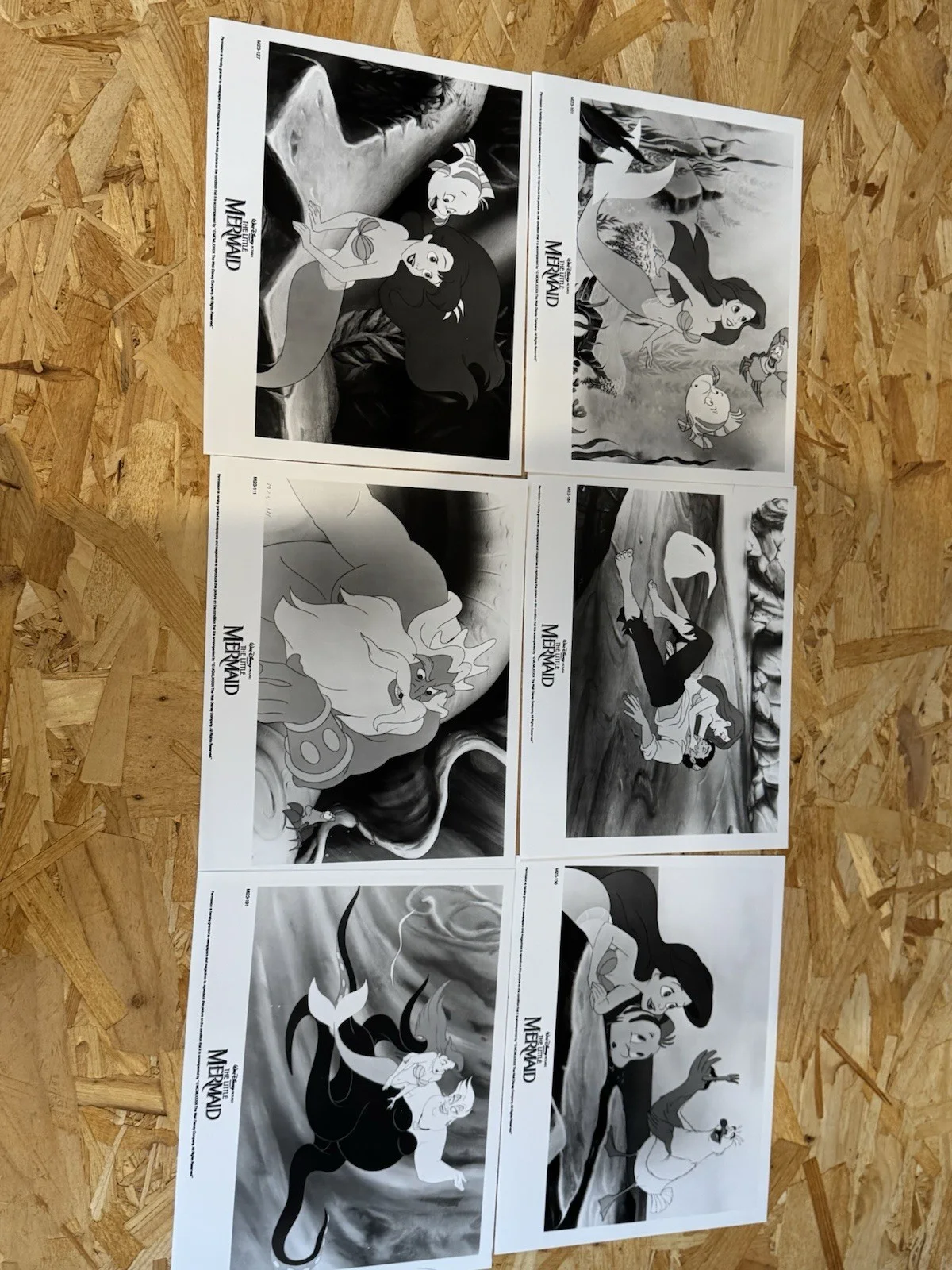 The Little Mermaid Press Kit + 6x Stills Walt Disney Rare, image 3