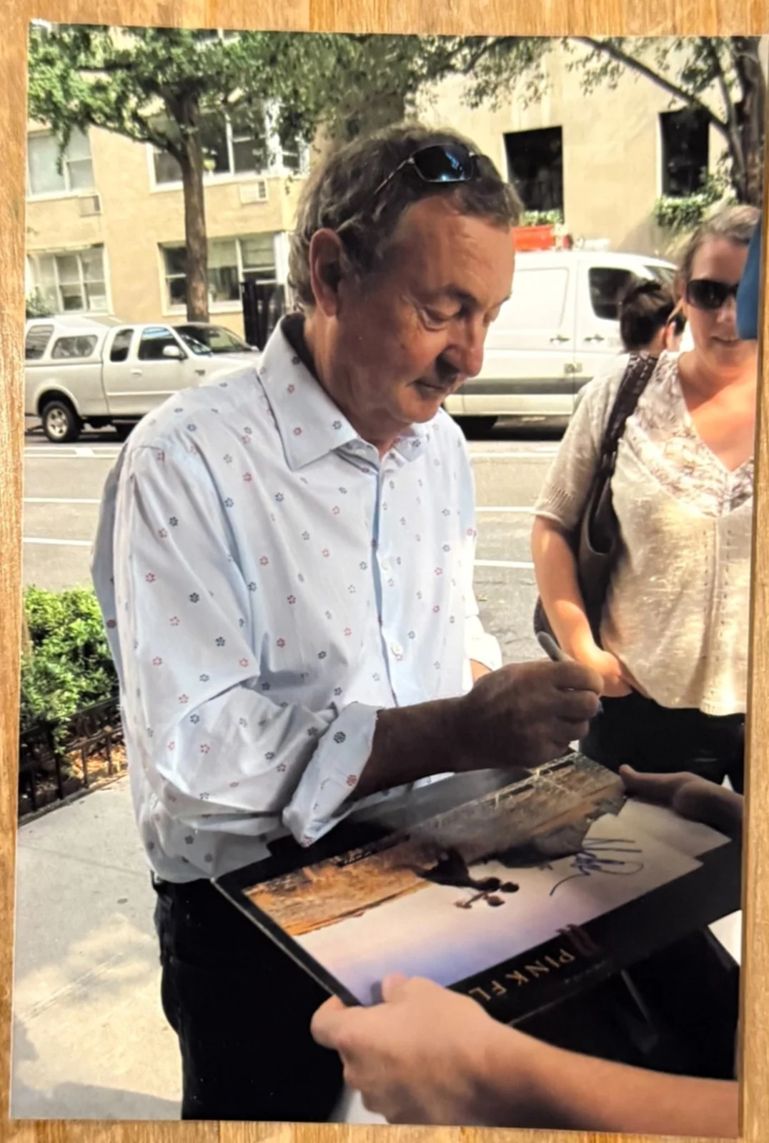 Nick Mason of Pink Floyd REAL signed Autographed Momentary Lapse of Reason Album, изображение 2