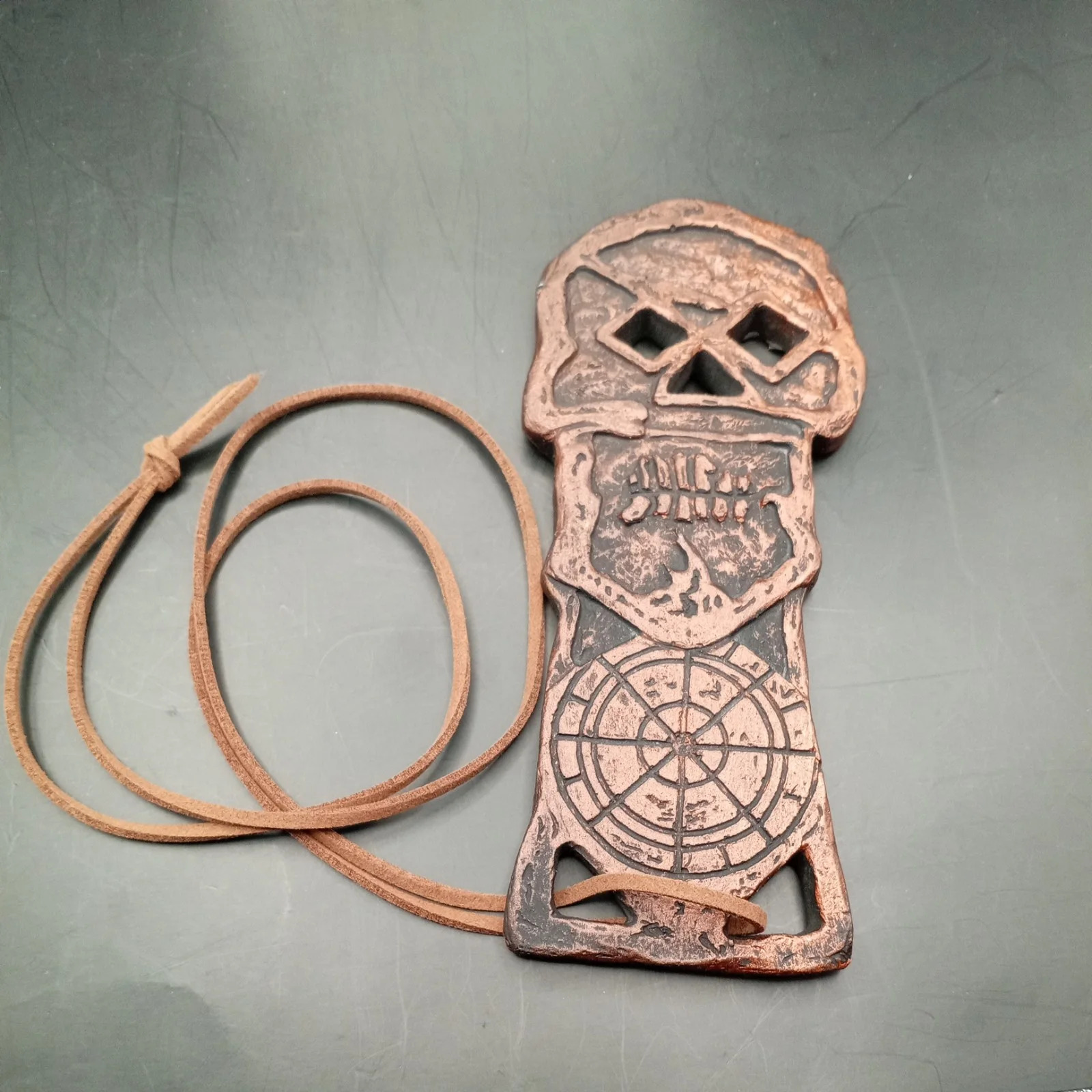 Goonies Inspired Copper Bones Key treasure replica prop in vhs box FREE POSTAGE, image 2