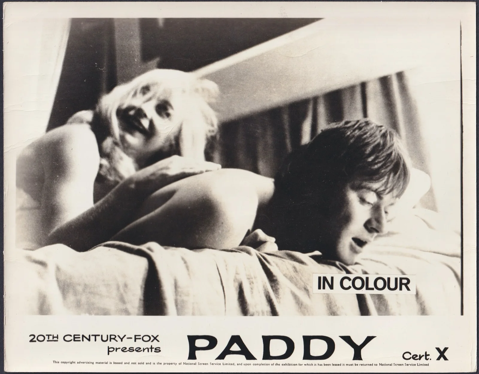 Paddy 7x ORIGINAL UK FOH Lobby Cards Milo O'Shea Daniel Haller 1970, image 4