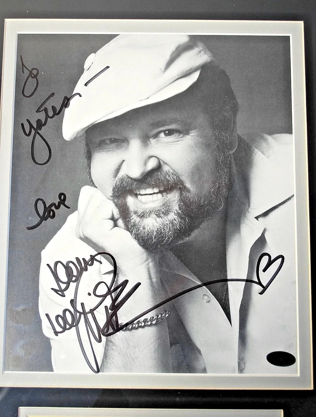 DOM DELUISE — Dom Deluise 8" x 10" Framed Plaque Signed Autographed Picture COA PAAS #MF14779, image 3