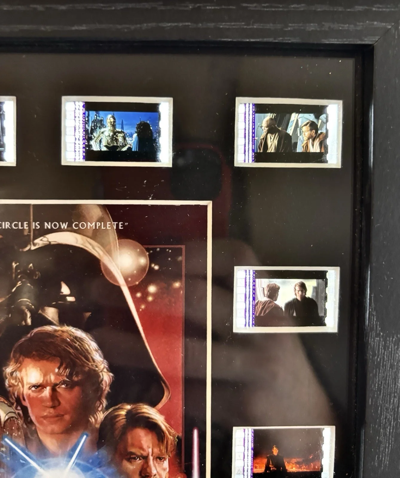 Genuine Star Wars Revenge of the Sith Film Cell 10 Cell Framed Picture With CoA, изображение 3