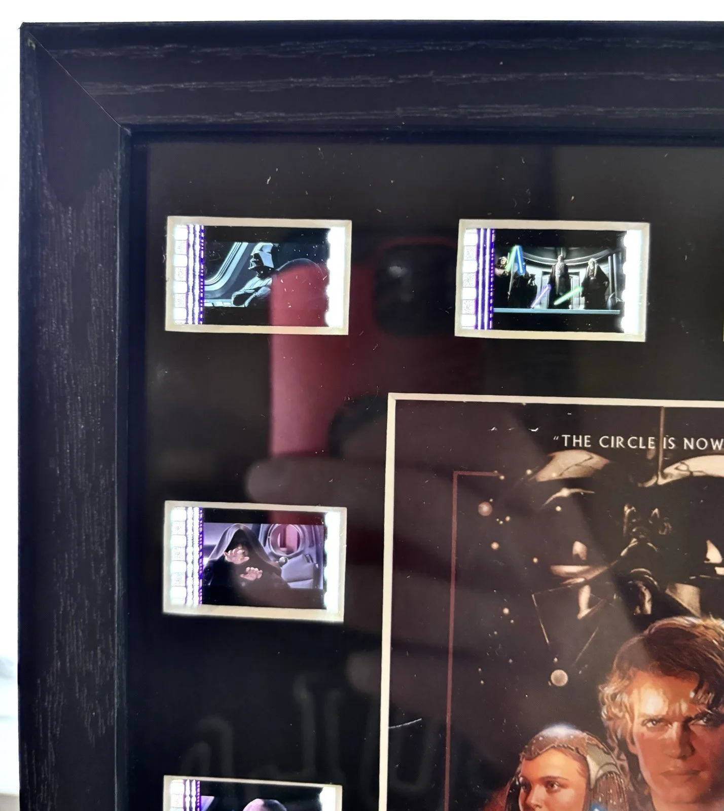 Genuine Star Wars Revenge of the Sith Film Cell 10 Cell Framed Picture With CoA, изображение 4