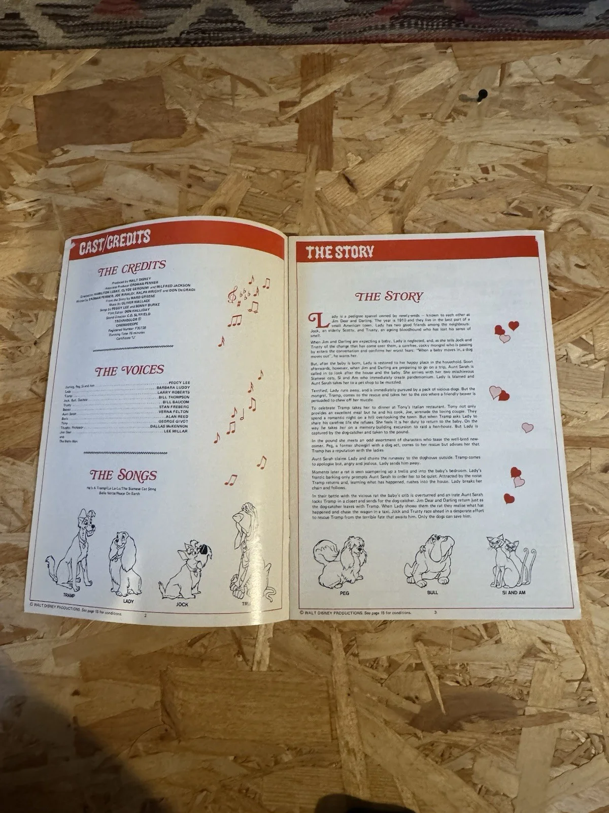 Walt Disney's Lady And The Tramp UK Campaign Book (1971 Re-Release), изображение 2