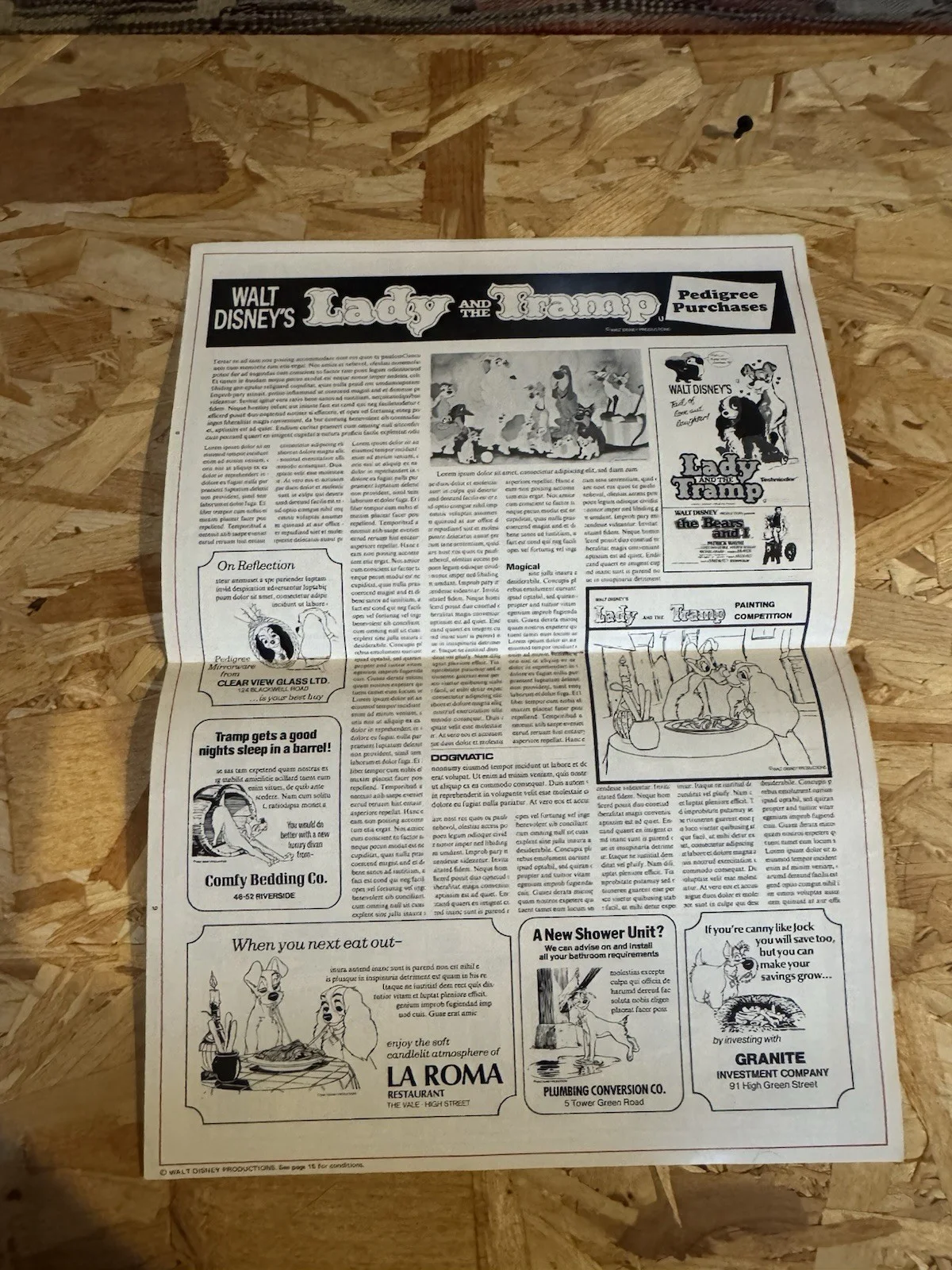 Walt Disney's Lady And The Tramp UK Campaign Book (1971 Re-Release), изображение 3
