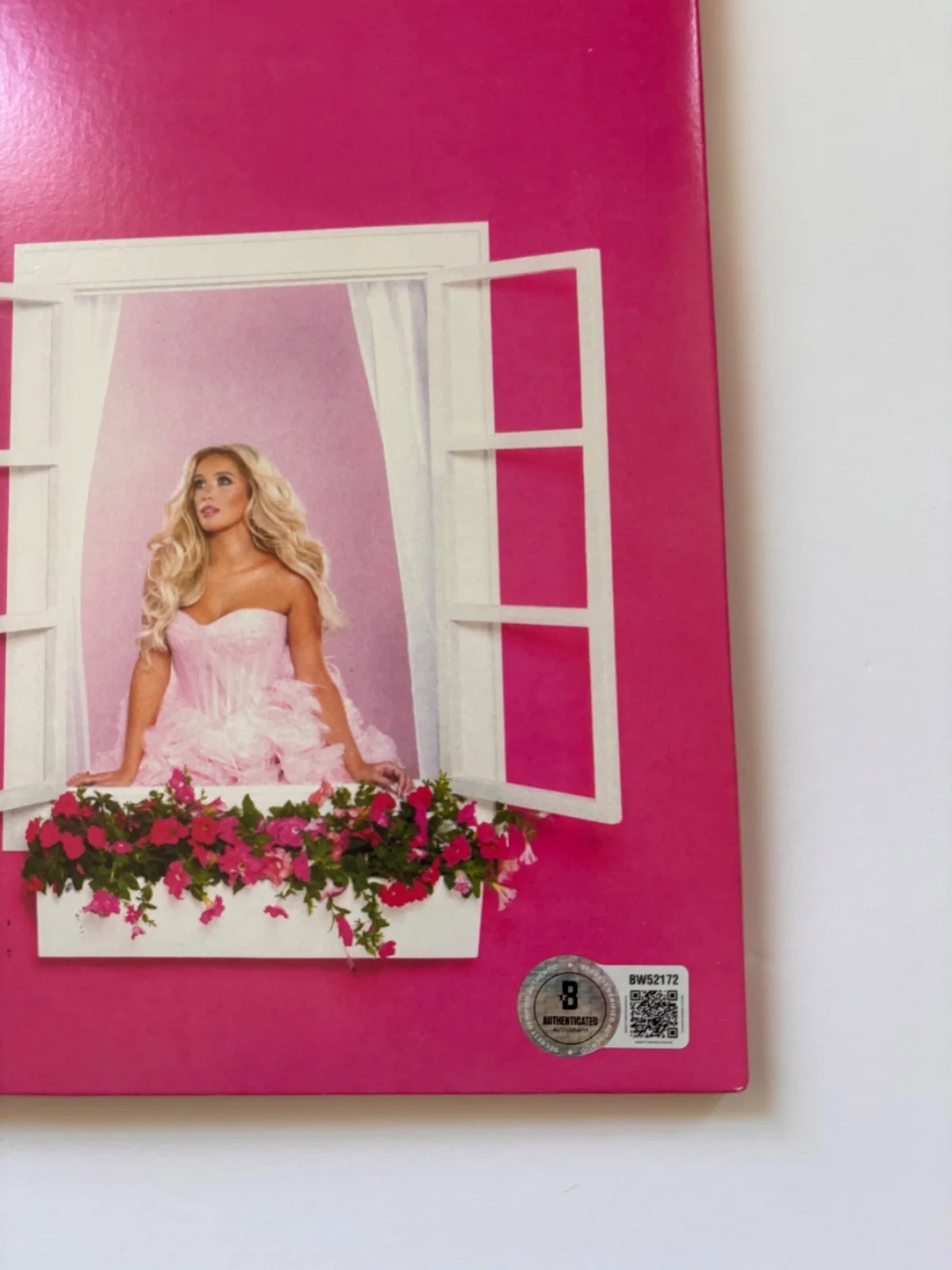 MEGAN MORONEY SIGNED CLOUD 9 ALBUM PINK VINYL TENNESSEE ORANGE SINGER BAS, изображение 4