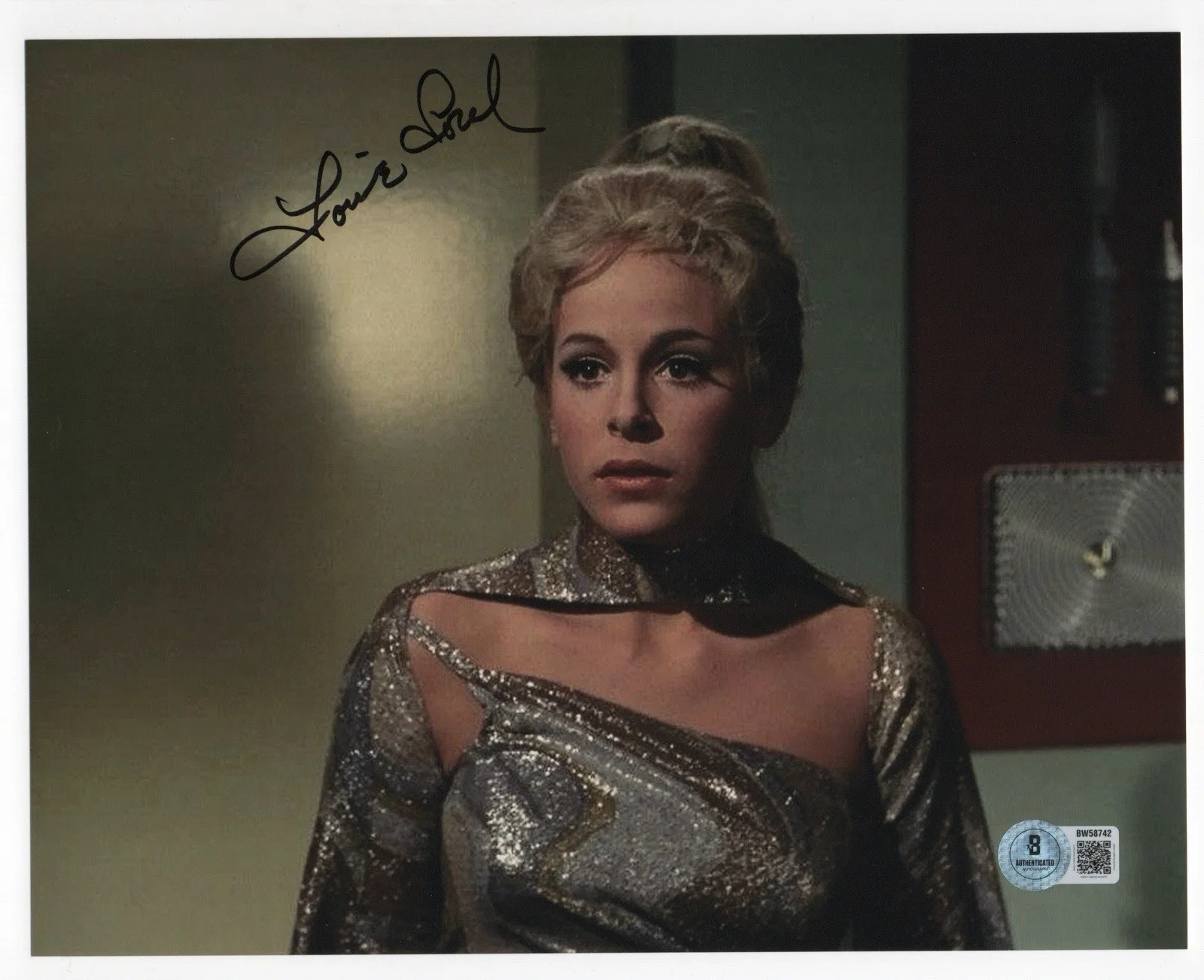 Louise Sorel — Louise Sorel autographed signed 8x10 photo Beckett BAS COA Sexy Hot Rayna Vivian