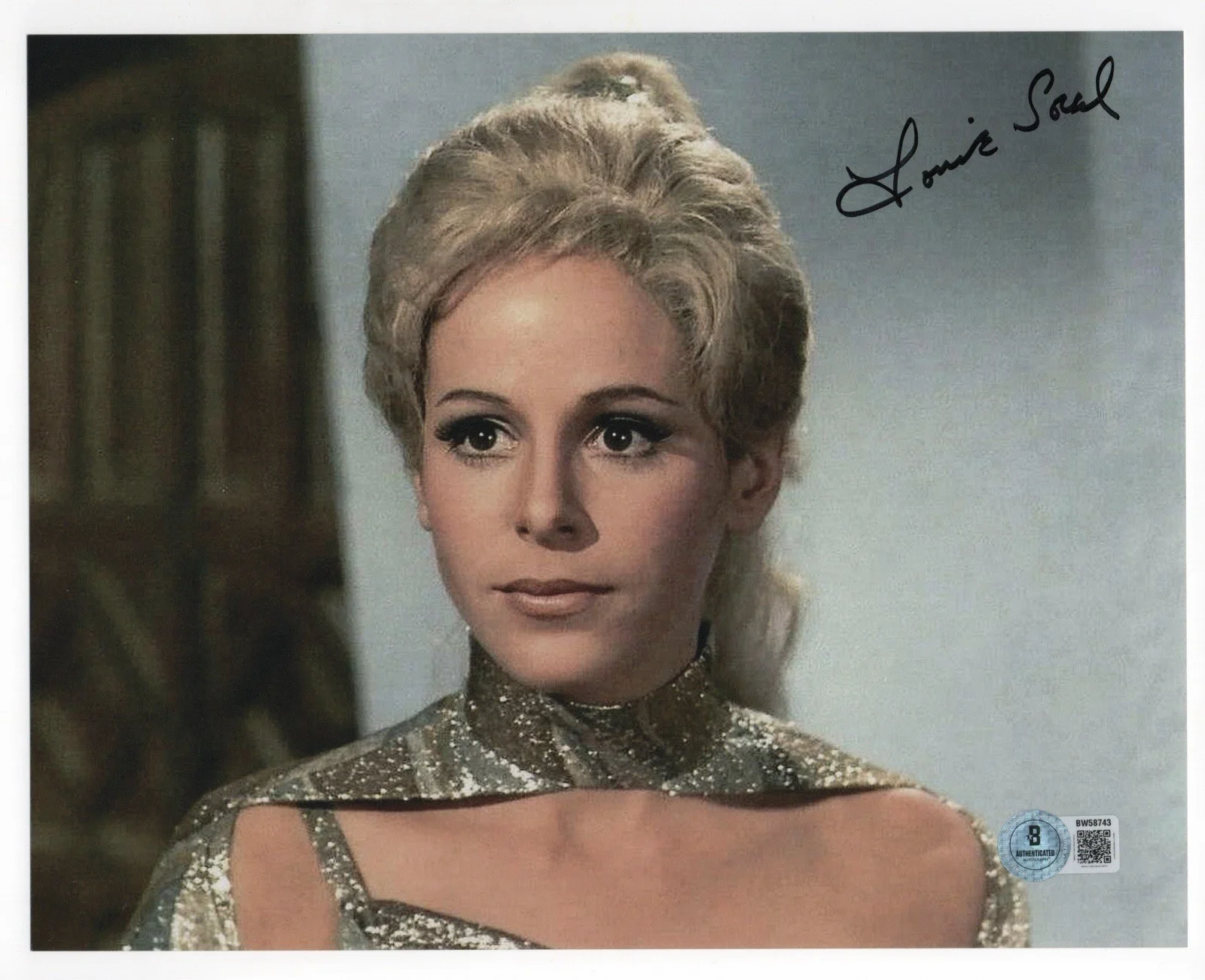 Louise Sorel — Louise Sorel autographed signed 8x10 photo Beckett BAS COA Sexy Hot Rayna Vivian