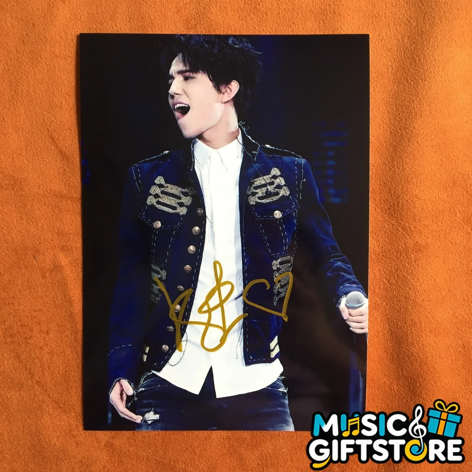 Dimash Kudaibergen Signed Autographed Photo Singer Music COLLECTION 2024D #MUGS, image 2