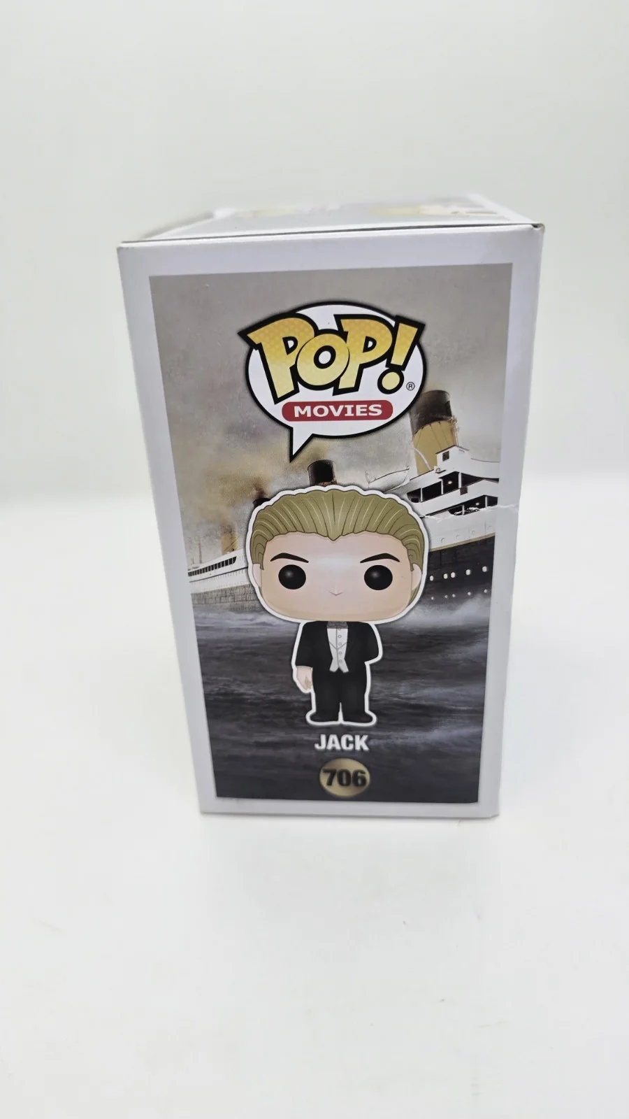 leonardo Dicaprio — Leonardo Dicaprio SIGNED Titanic Jack Dawson FUNKO POP #706 SWAU, image 4