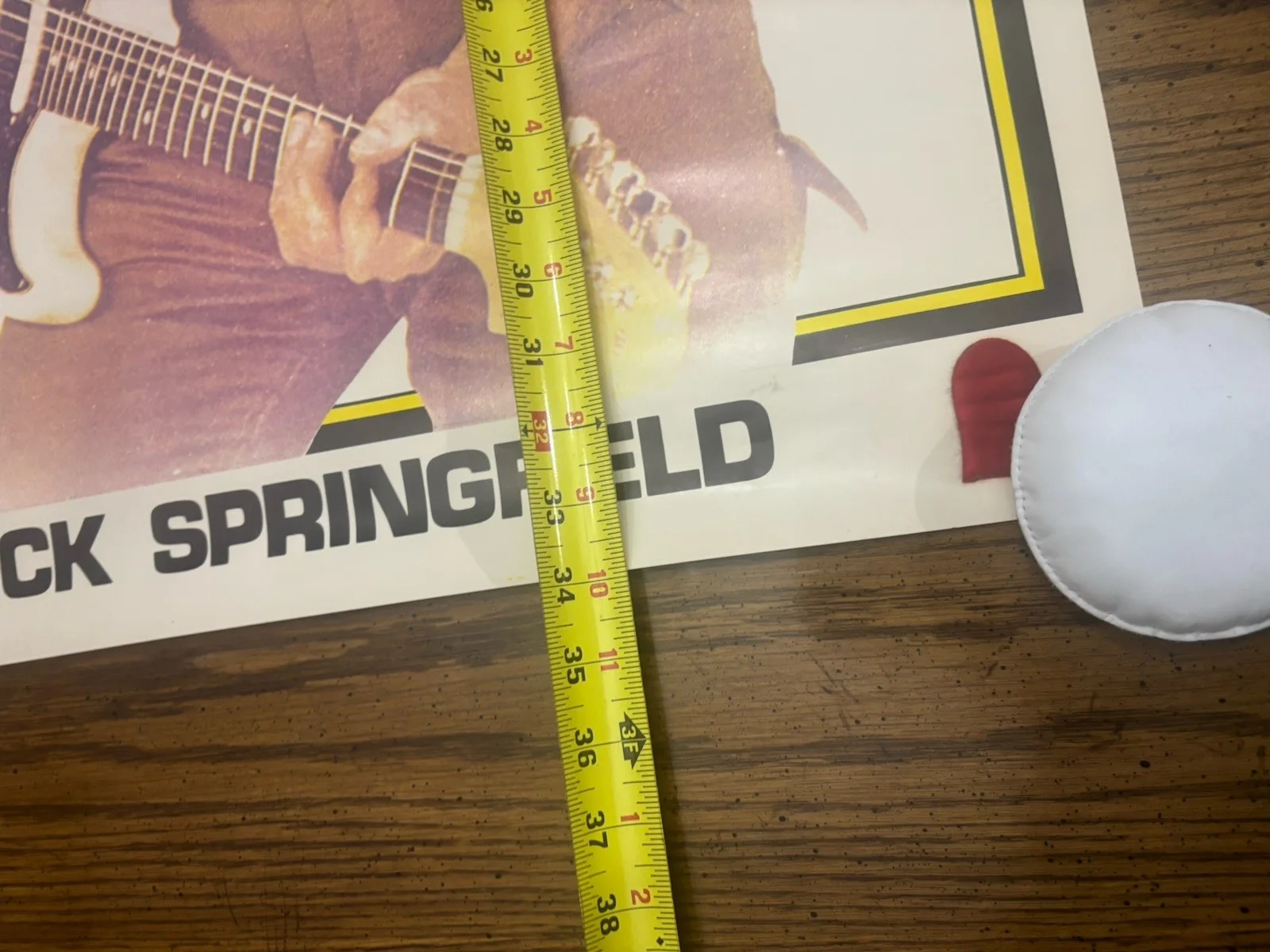 Vintage Poster 1980s Rick Springfield 34x22 Rolled, image 2