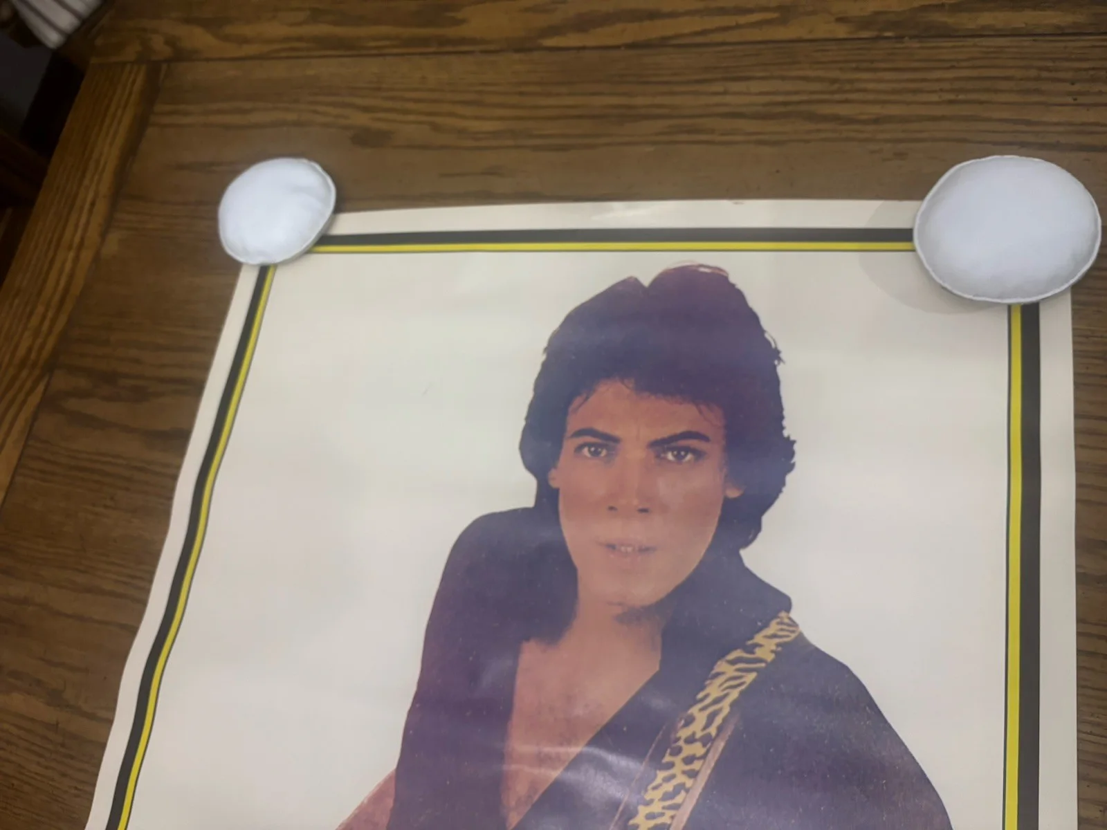 Vintage Poster 1980s Rick Springfield 34x22 Rolled, image 4