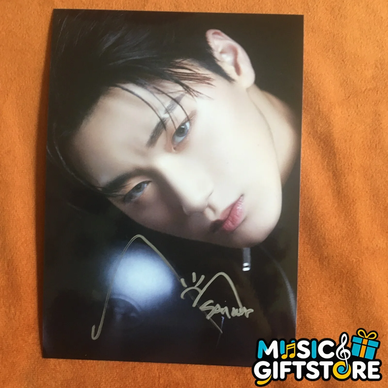 ATEEZ ateez SAN Autographed Signed Photo 4*6 K-POP Collection Gifts 2024B #MUGS, изображение 3