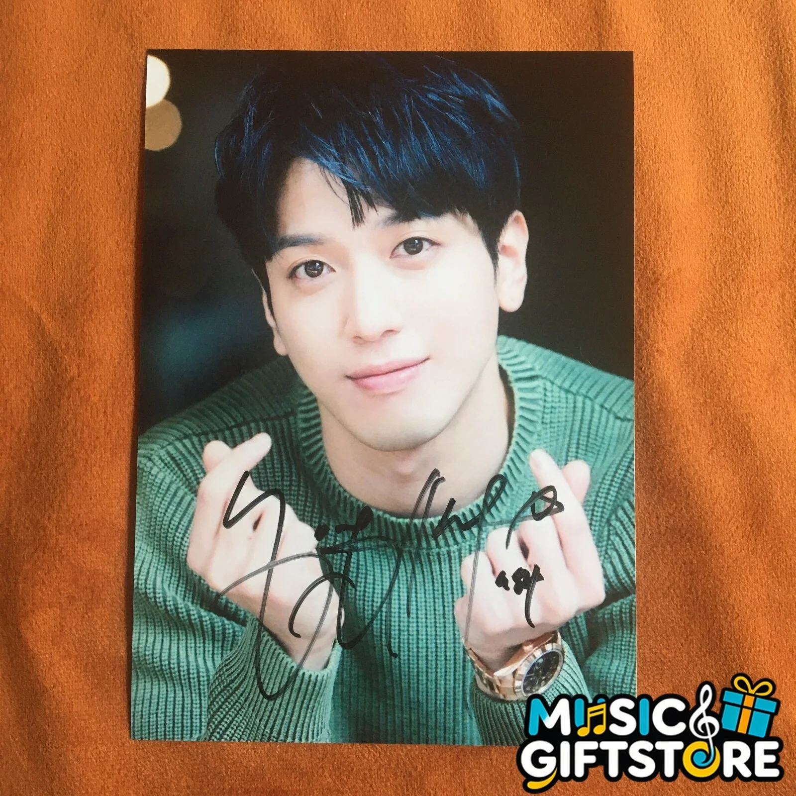 Jung Yong Hwa Autographed Signed Photo Picture 4*6 K-POP Collection 2024A #MUGS, изображение 3