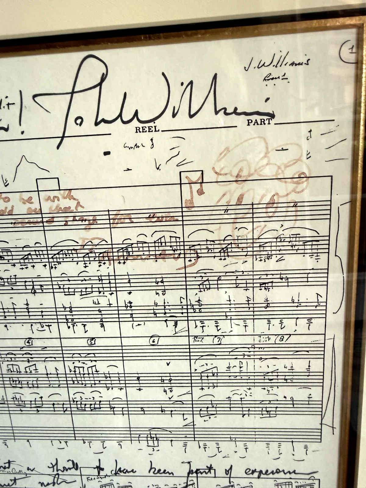 John Williams, Yo Yo Ma — JOHN WILLIAMS & Y0 YO MA Autographed Printed Score - Seven Years in Tibet, изображение 3