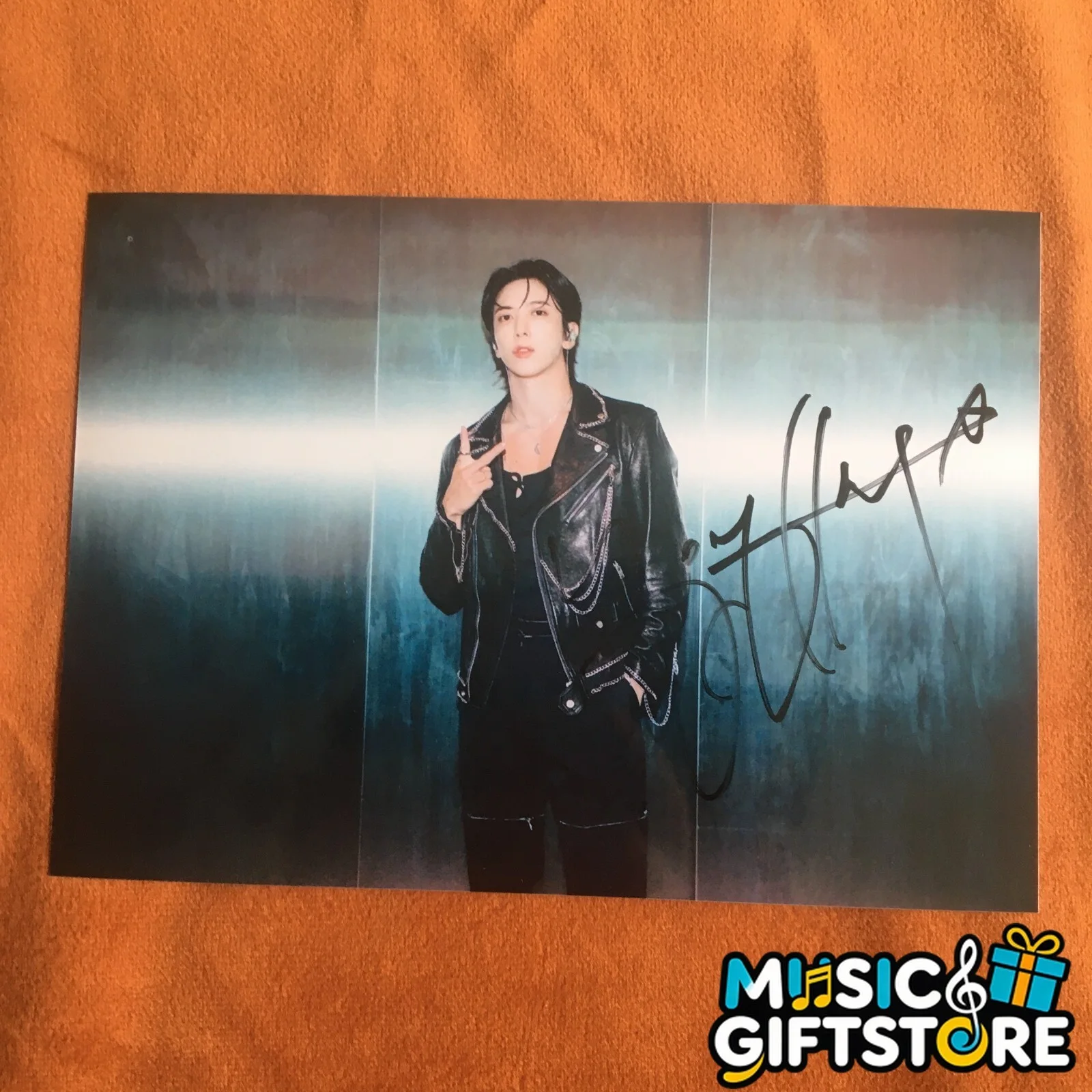 Jung Yong Hwa Autographed Signed Photo Picture 4*6 K-POP Collection 2024B #MUGS, изображение 3