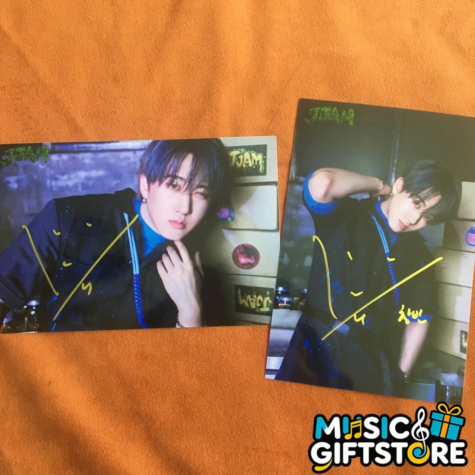 Stray Kids SEO CHANG BIN Photo JJAM Autographed Signed K-POP Collection 2024 #MU, image 2