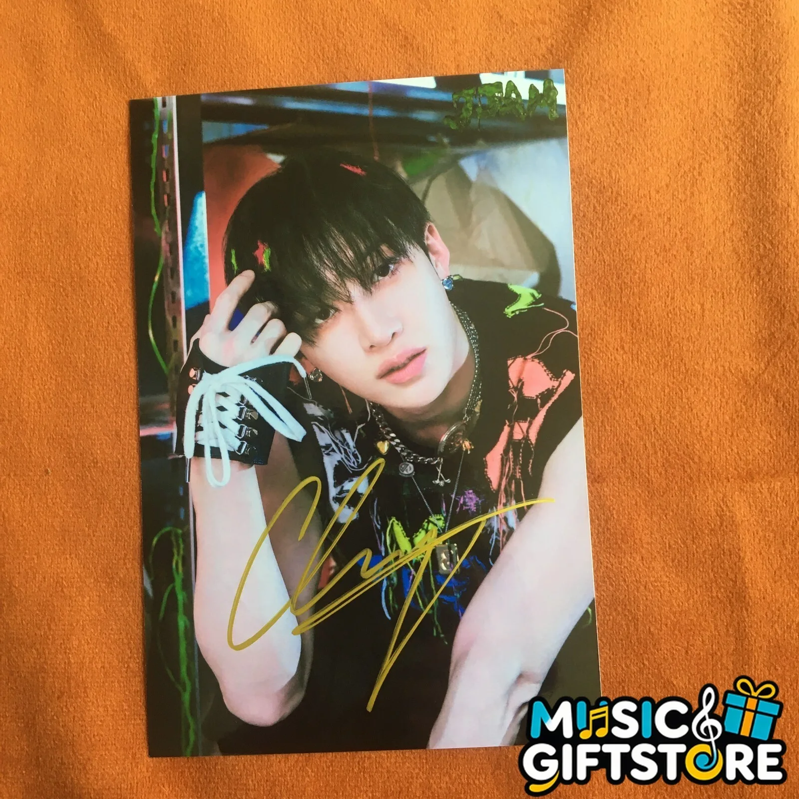 SALE Stray Kids BANG CHAN Photo JJAM Autographed K-POP Collection 4*6 2024 #MUGS, изображение 3