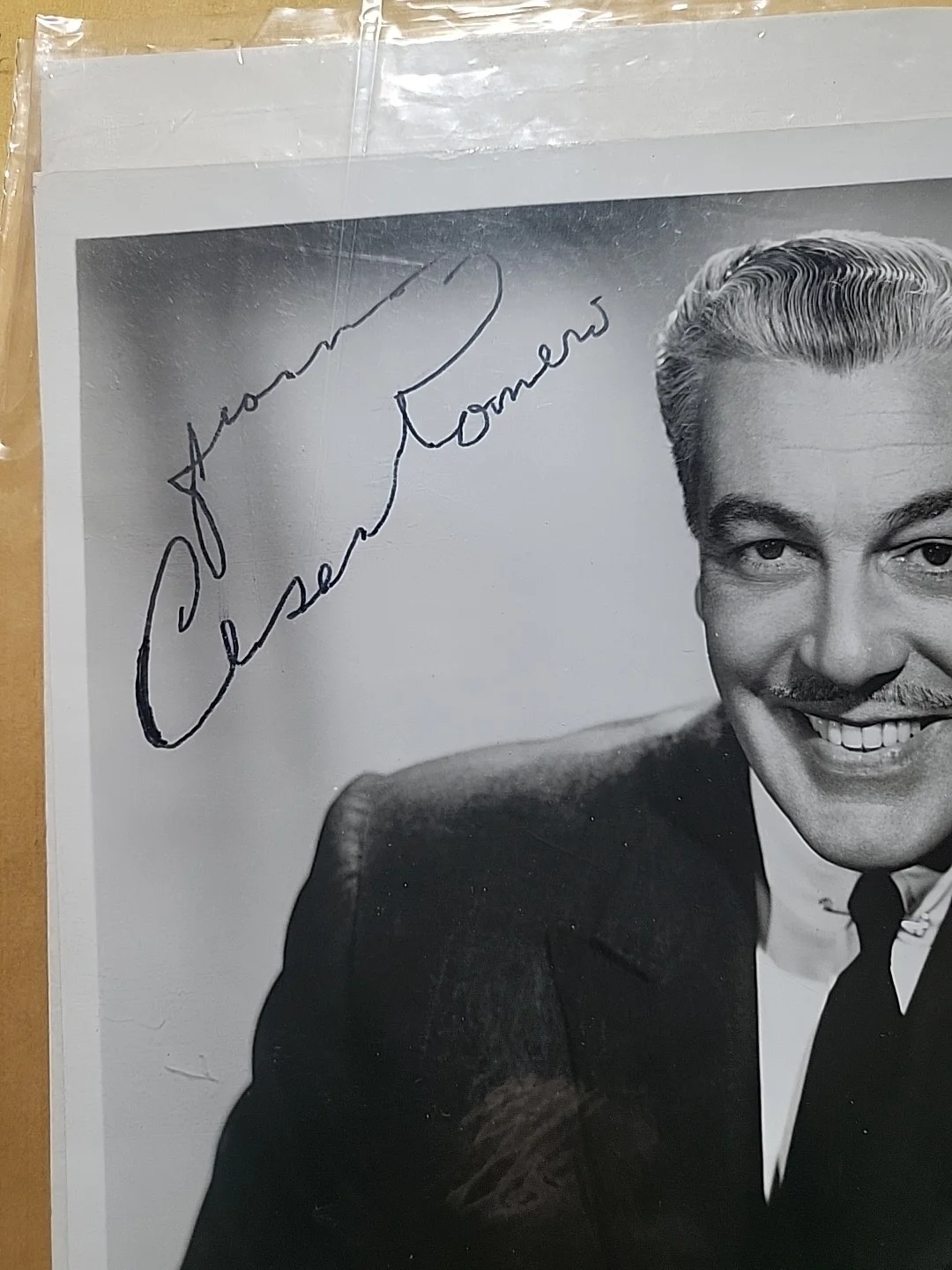 Cesar Romero - Signed Vintage Celebrity Autograph Photo, image 2